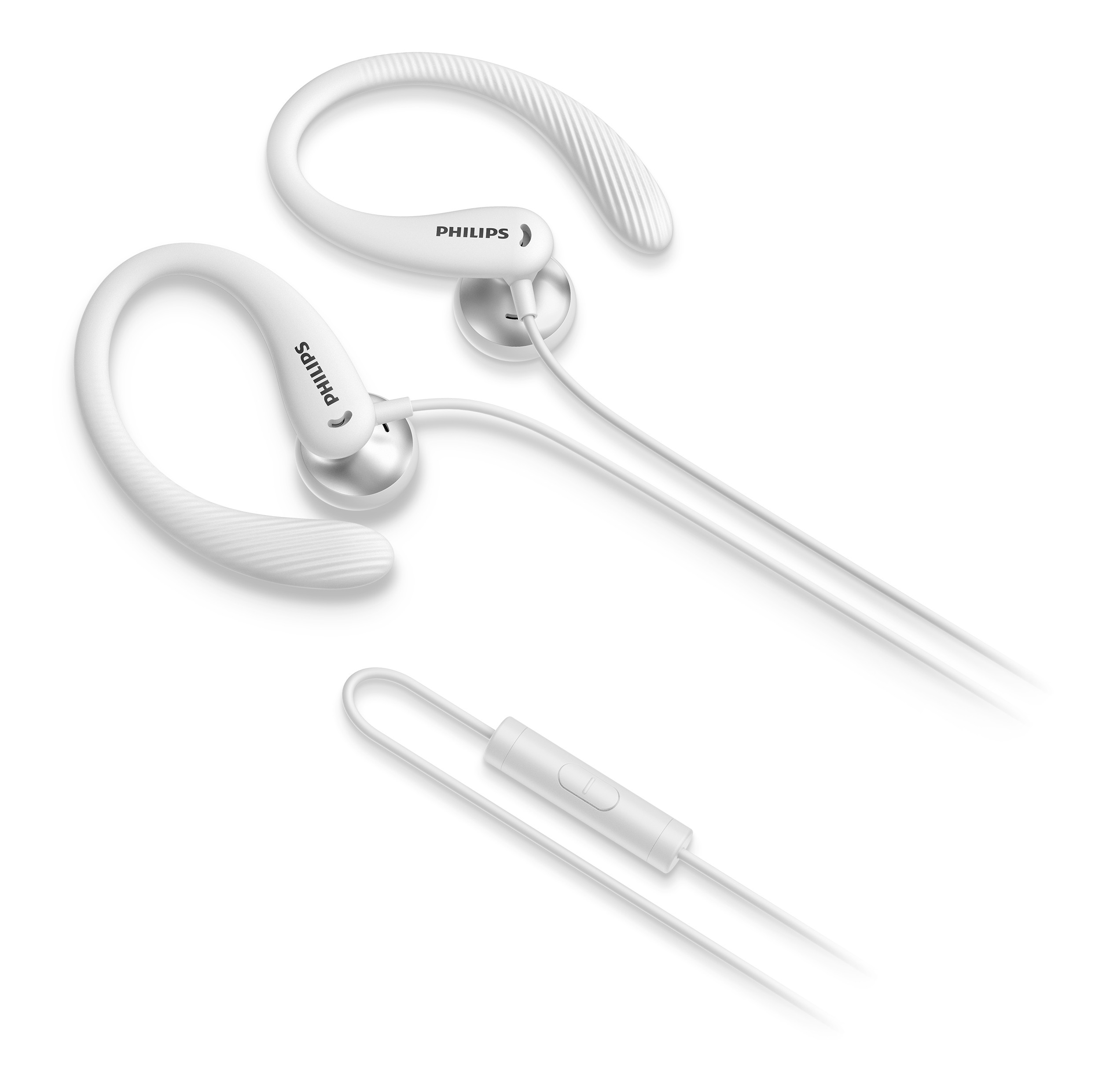 Philips TAA1105WT White Cuffia Auricolare Sportivi con Aggancio e Microfono - immagine 3