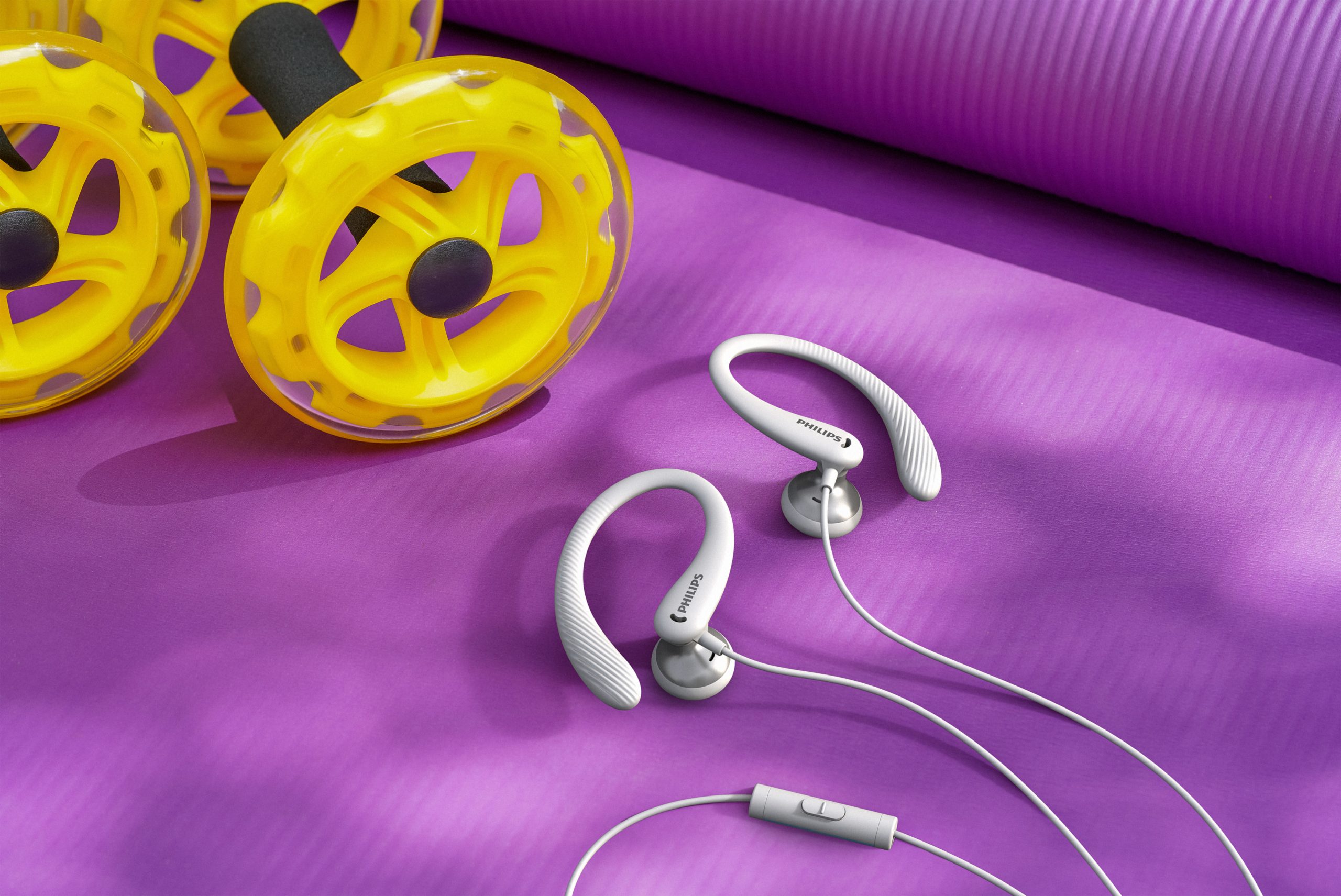 Philips TAA1105WT White Cuffia Auricolare Sportivi con Aggancio e Microfono - immagine 6