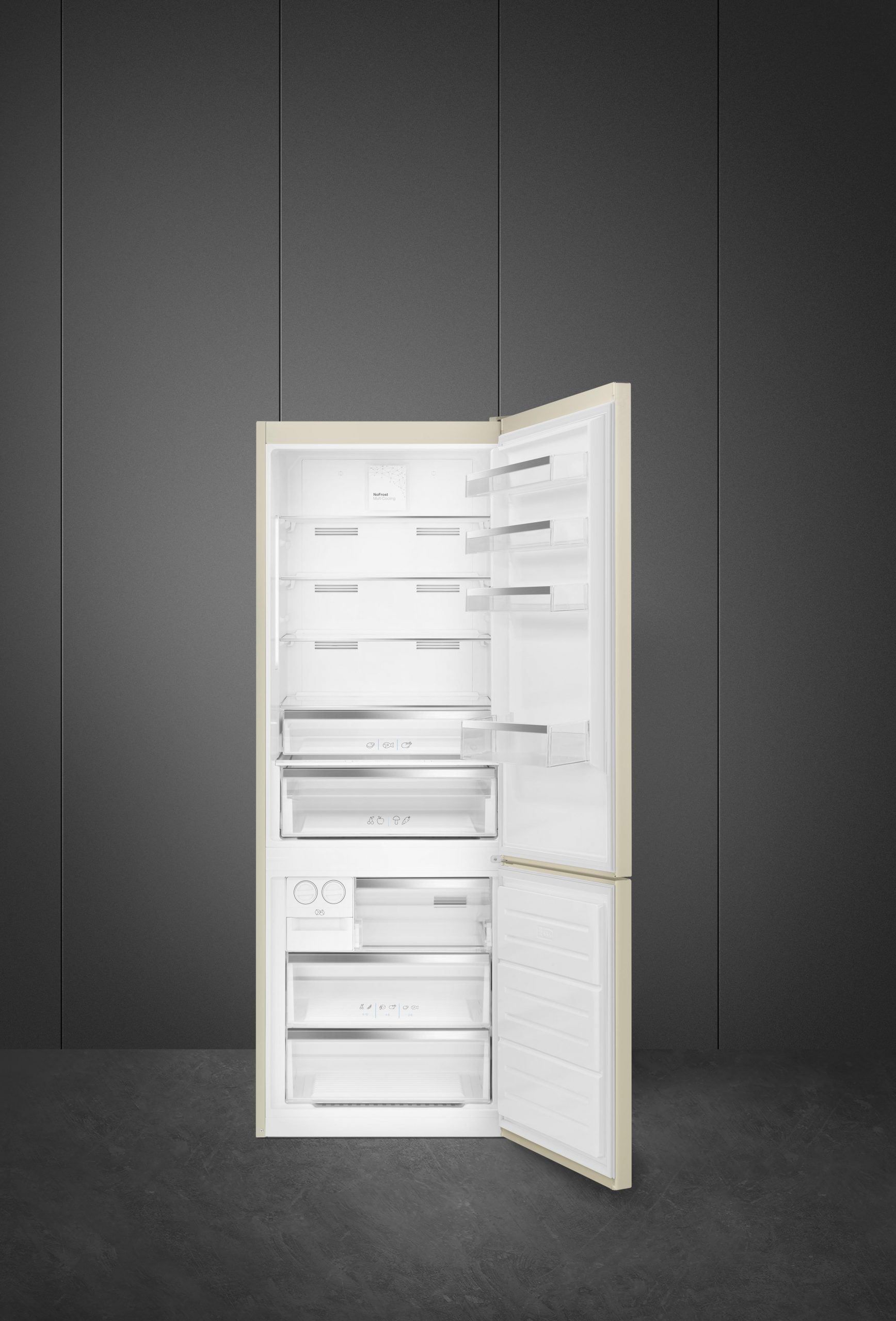 Smeg FC48MDNE Marmo Frigorifero Combinato 481 Litri Nofrost - immagine 4