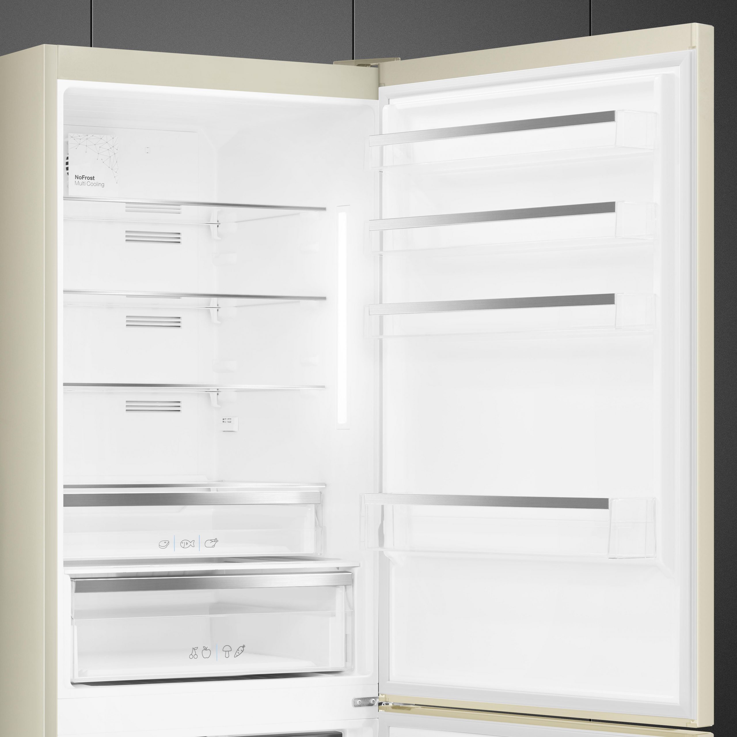Smeg FC48MDNE Marmo Frigorifero Combinato 481 Litri Nofrost - immagine 5