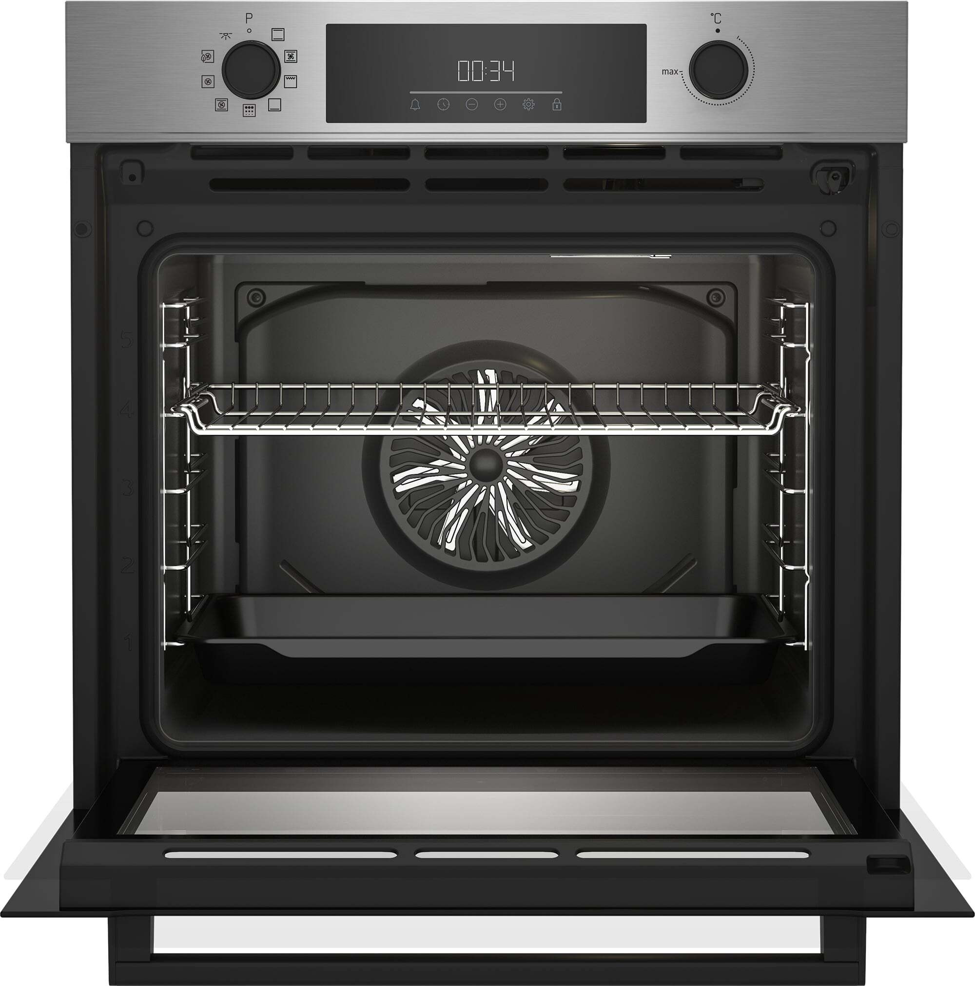 Beko BBIM11300XFP Forno Multifunzione Pirolitico da Incasso 60CM 72 Litri - immagine 4