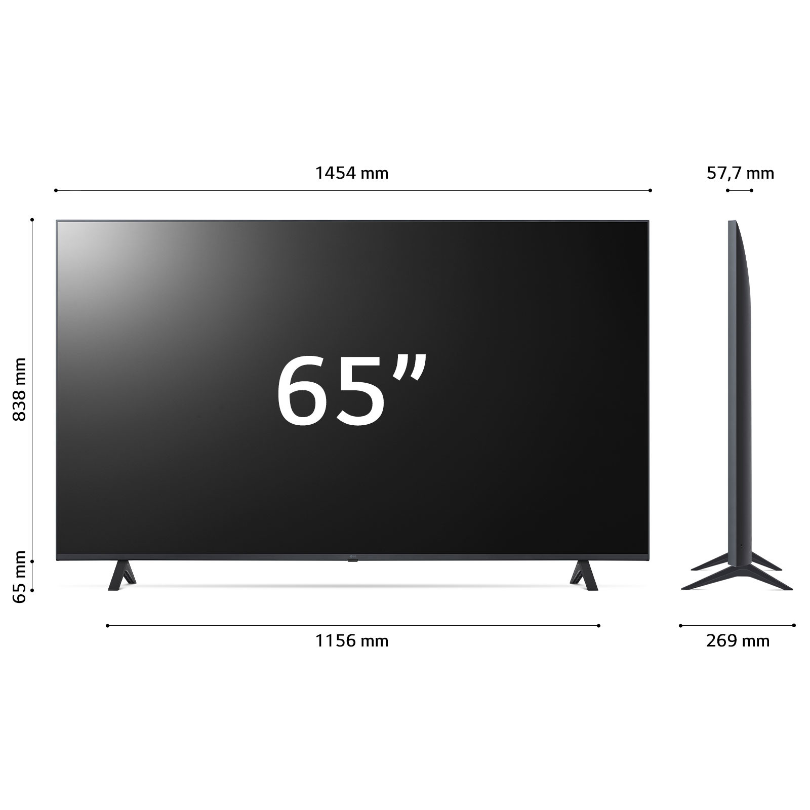 LG 65UR78006LK Smart TV LED 65 Pollici UHD 4K WebOS TV - immagine 3