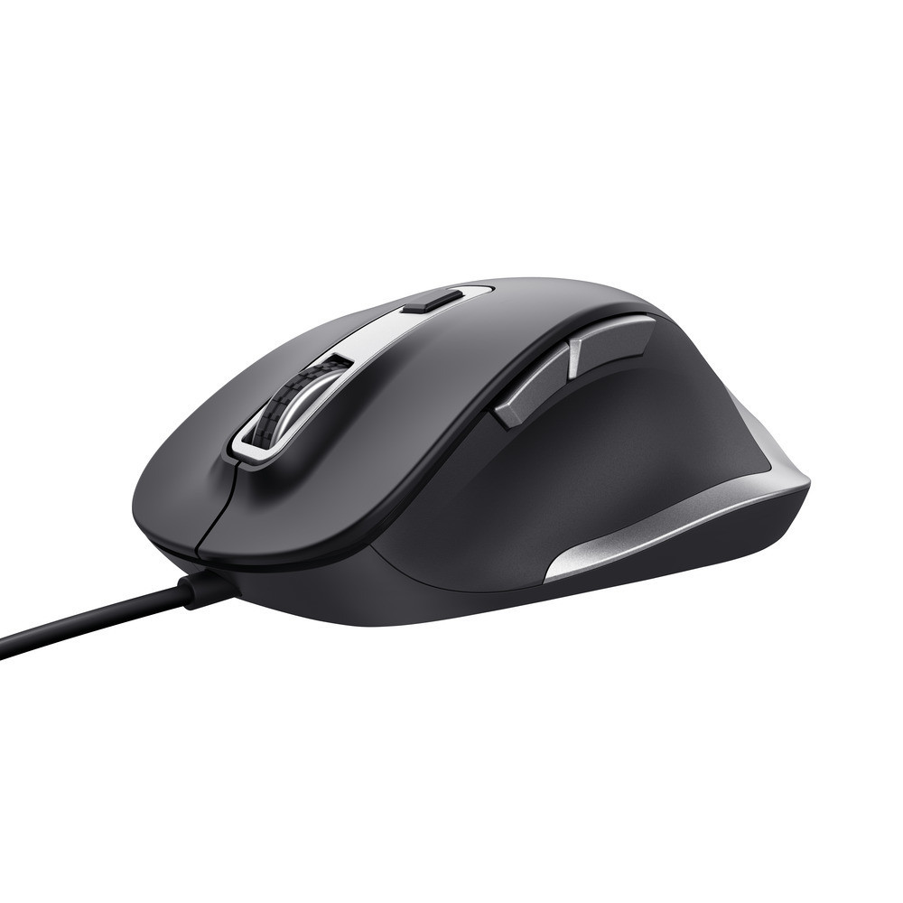 Trust Fyda Nero Mouse Wired Eco - immagine 3