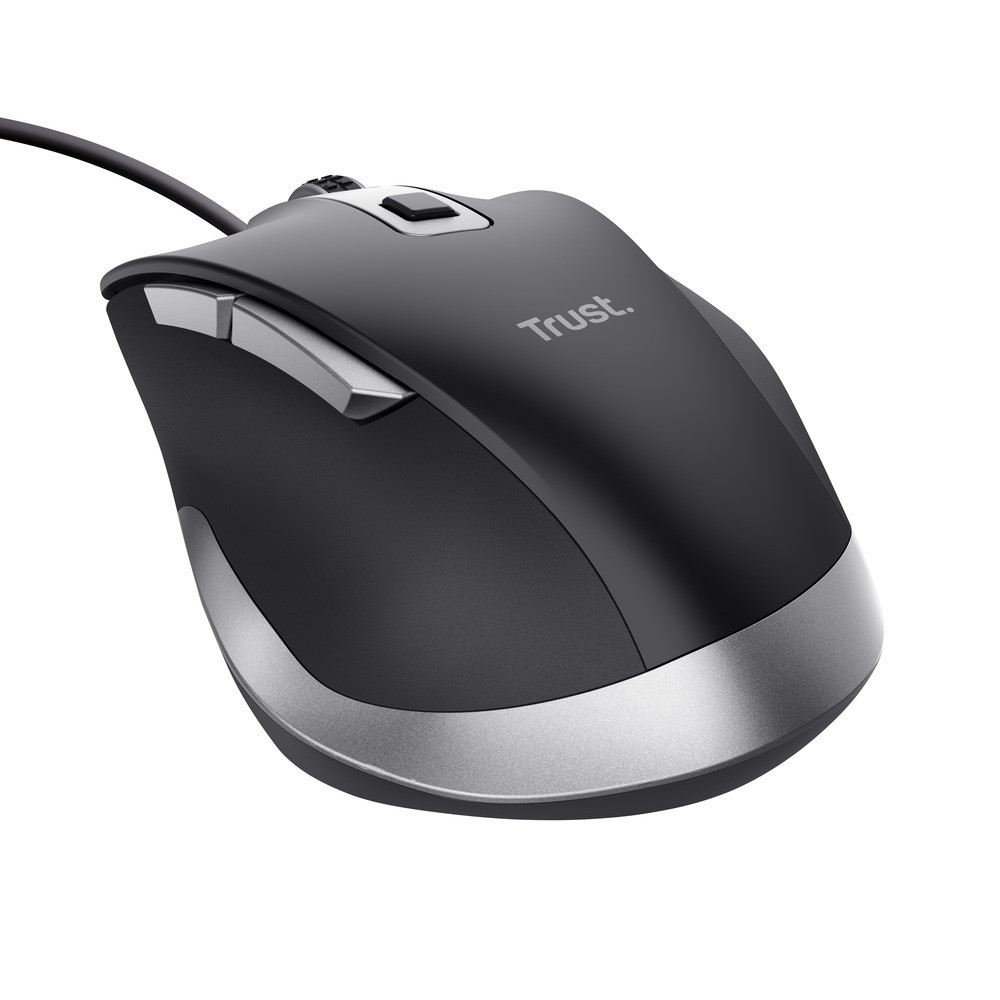 Trust Fyda Nero Mouse Wired Eco - immagine 4