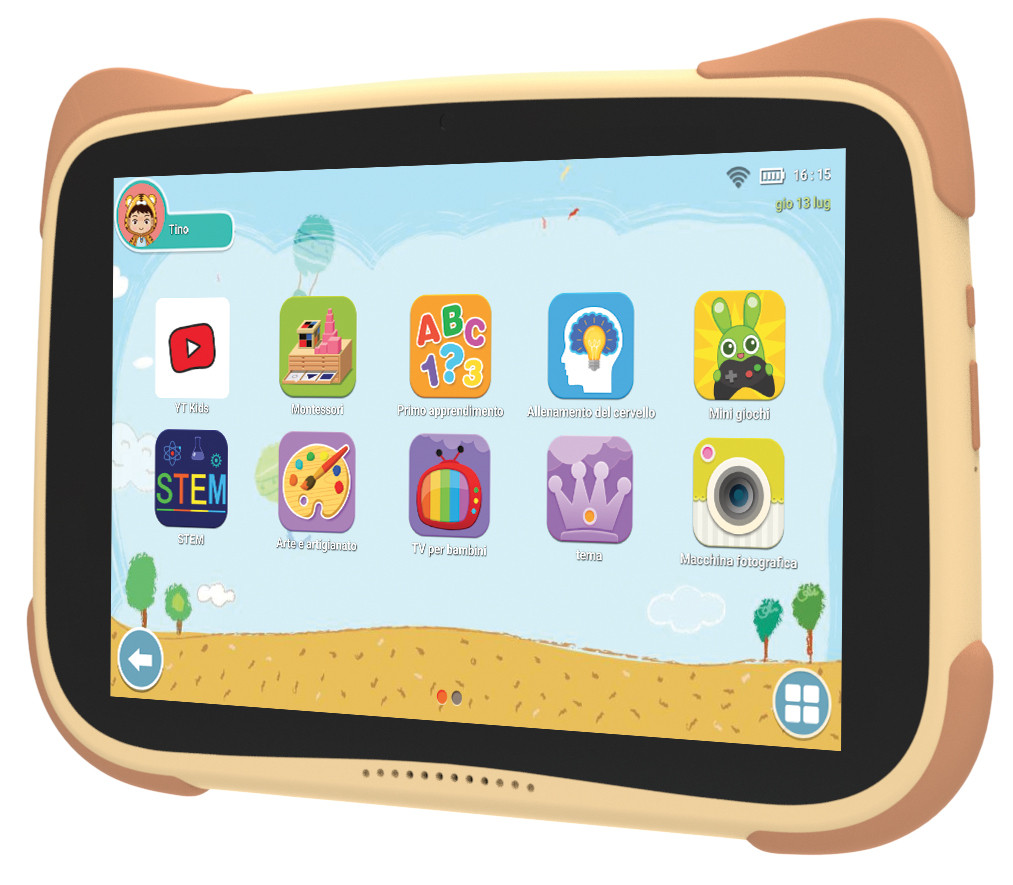 Mediacom Smart Kid 8 Pollici Tablet A53 3GB 32GB Wi-Fi - immagine 3