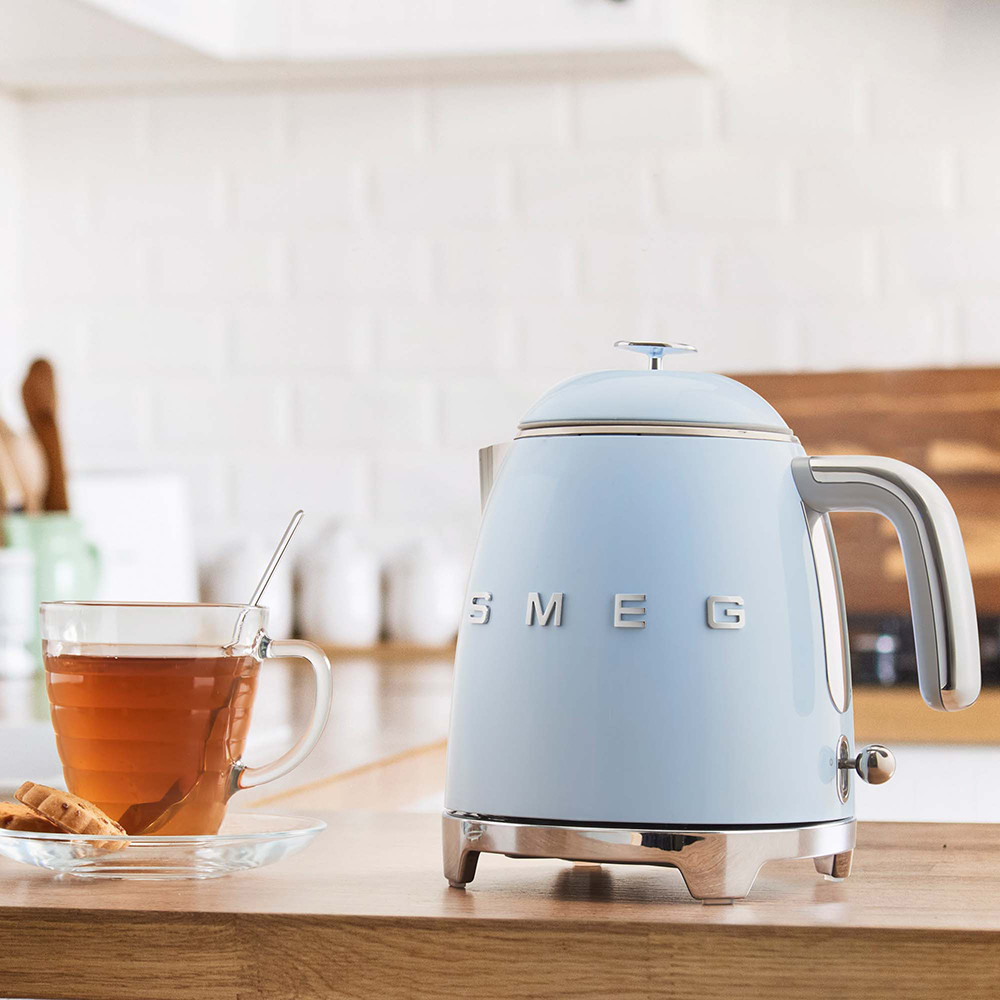 Smeg KLF05PEU Bollitore Elettrico Azzurro 1400W 0.8LT con Spegnimento Automatico - immagine 5