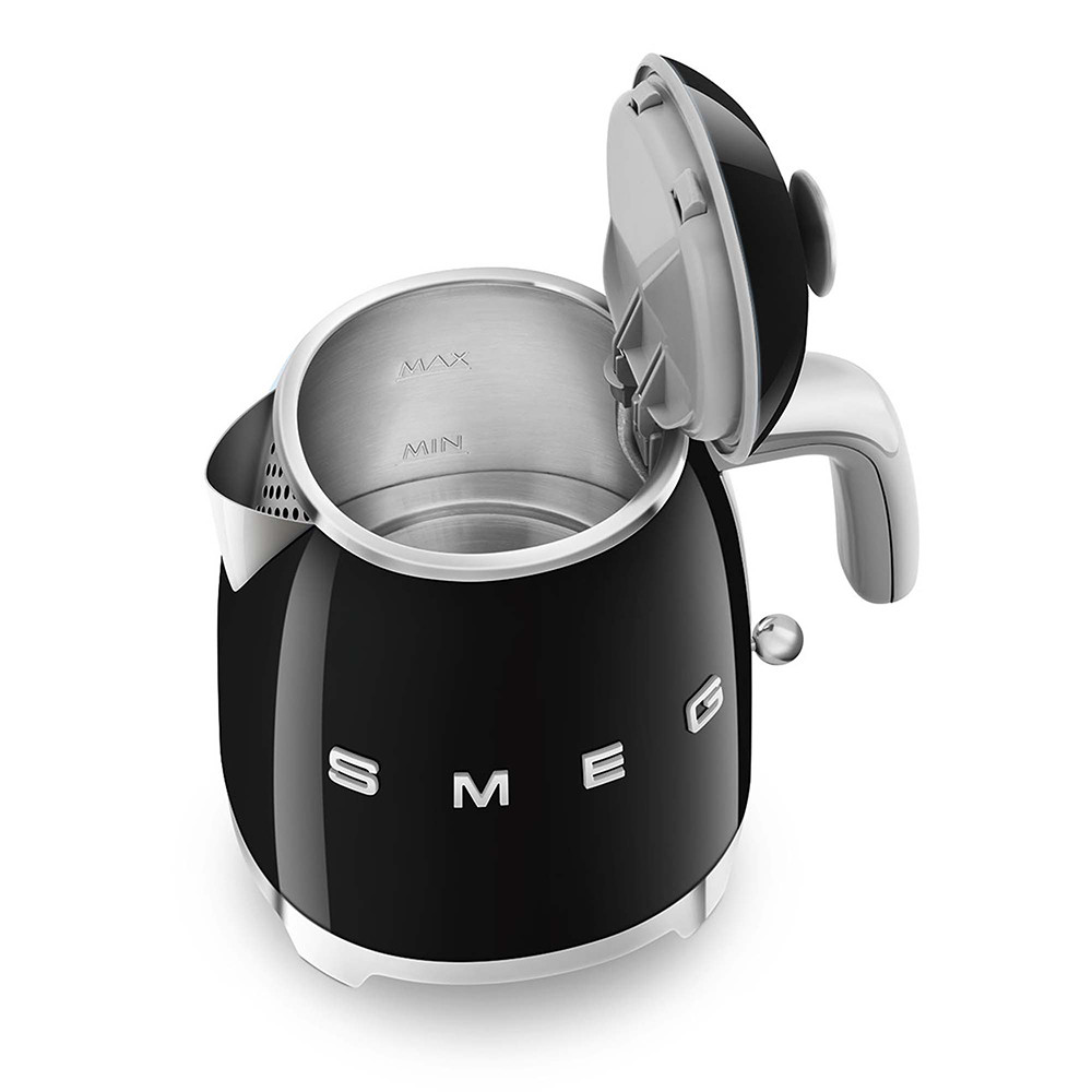 SMEG KLF05BLEU Bollitore Elettrico Nero 1400W 0.8LT con Spegnimento Automatico - immagine 5