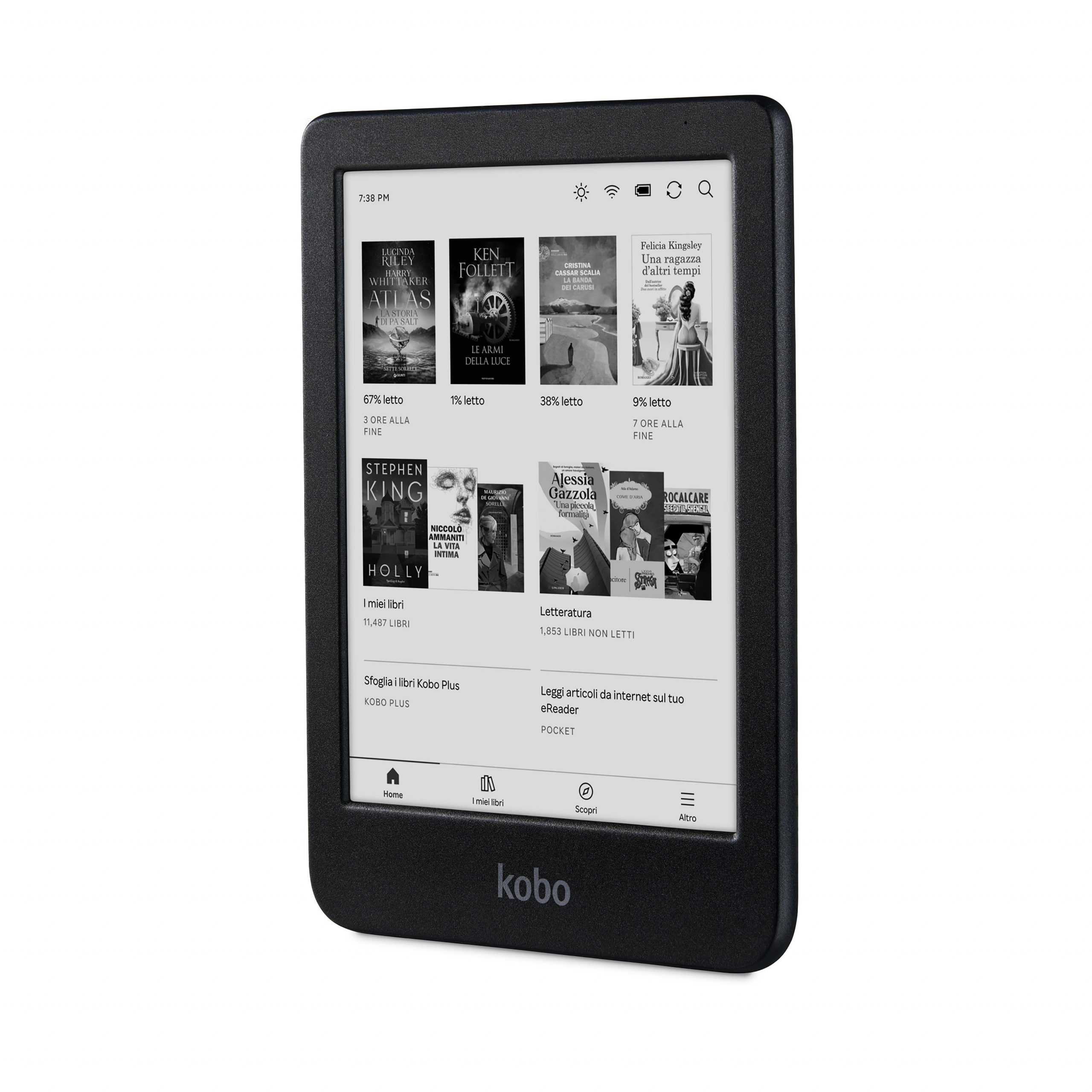 Kobo Clara BW Black E-book 6 Pollici - immagine 2