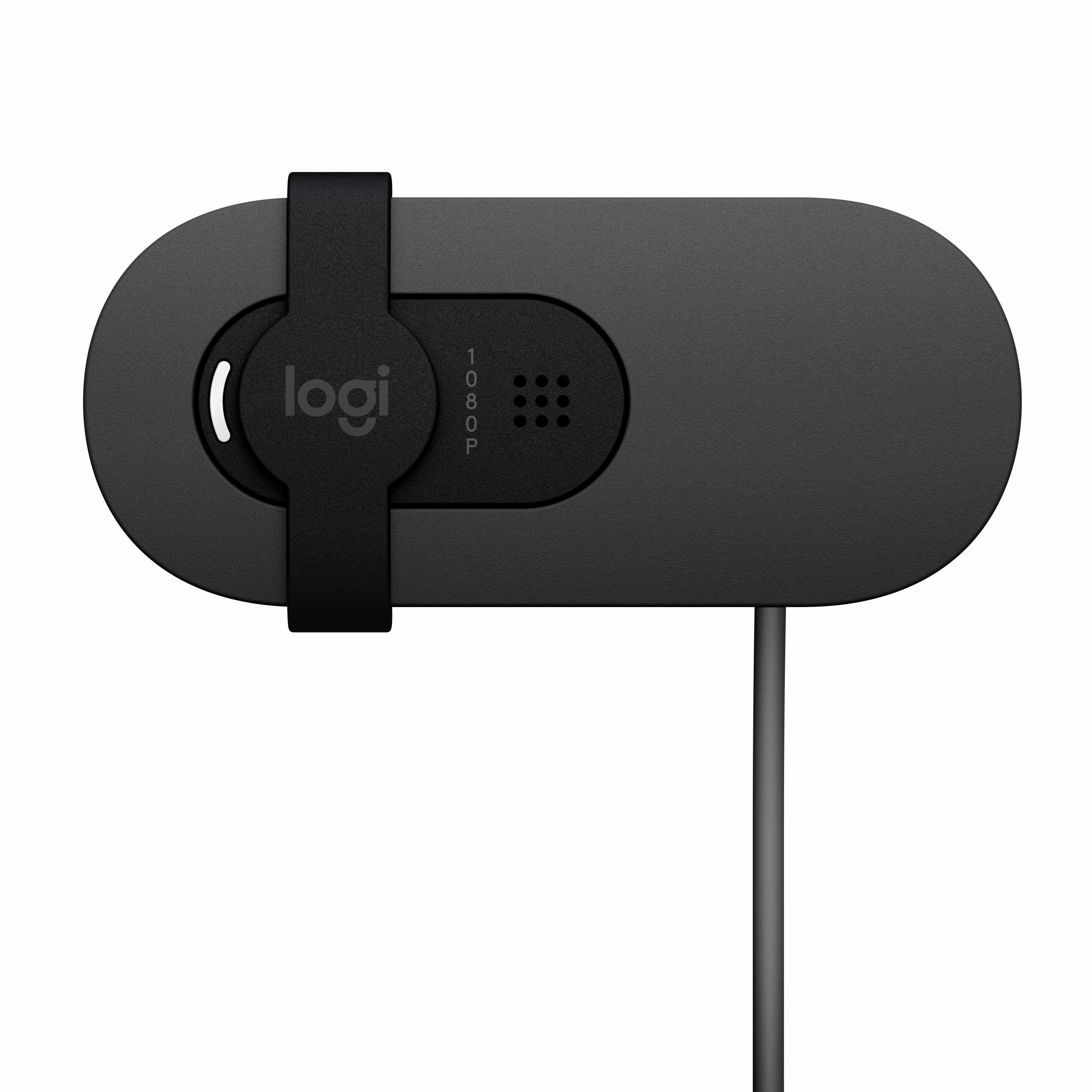 Logitech Brio 100 Graphite Web Cam FHD 30FPS 1080P 2MP - immagine 3