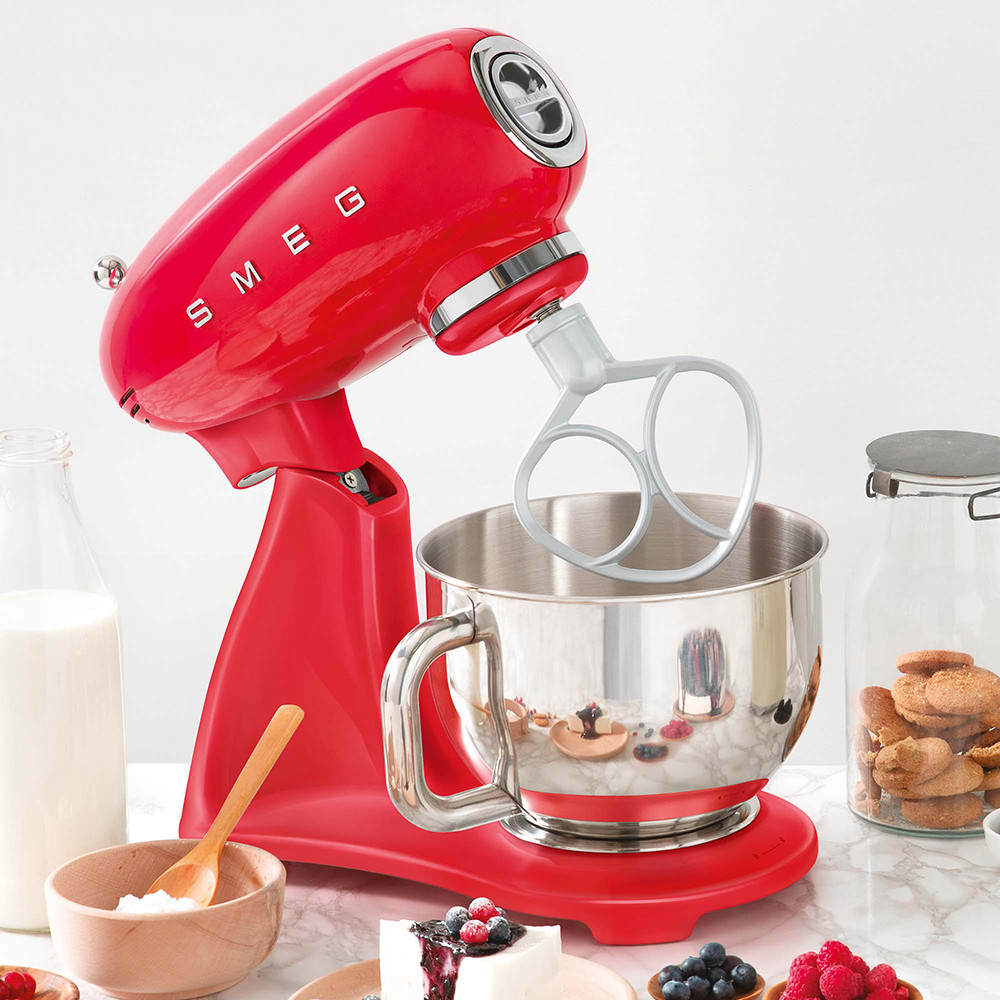 Smeg SMF03RDEU Impastatore Rosso 800W 4.8LT - immagine 5