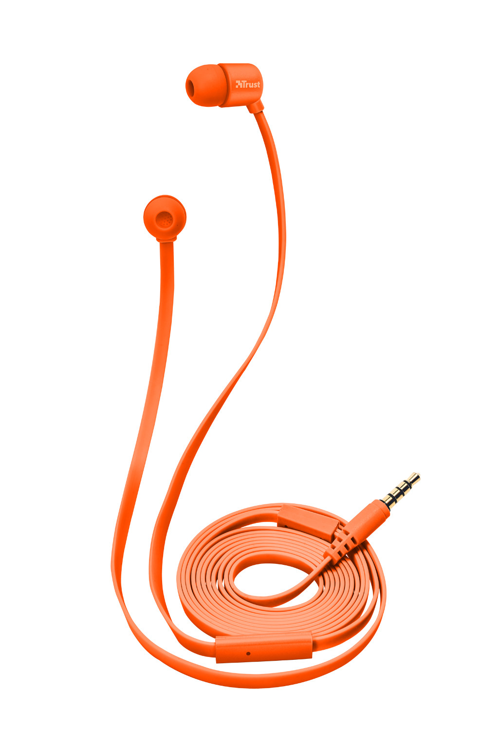 Trust Duga Neon-Arancione Cuffie Auricolare con Microfono - immagine 3