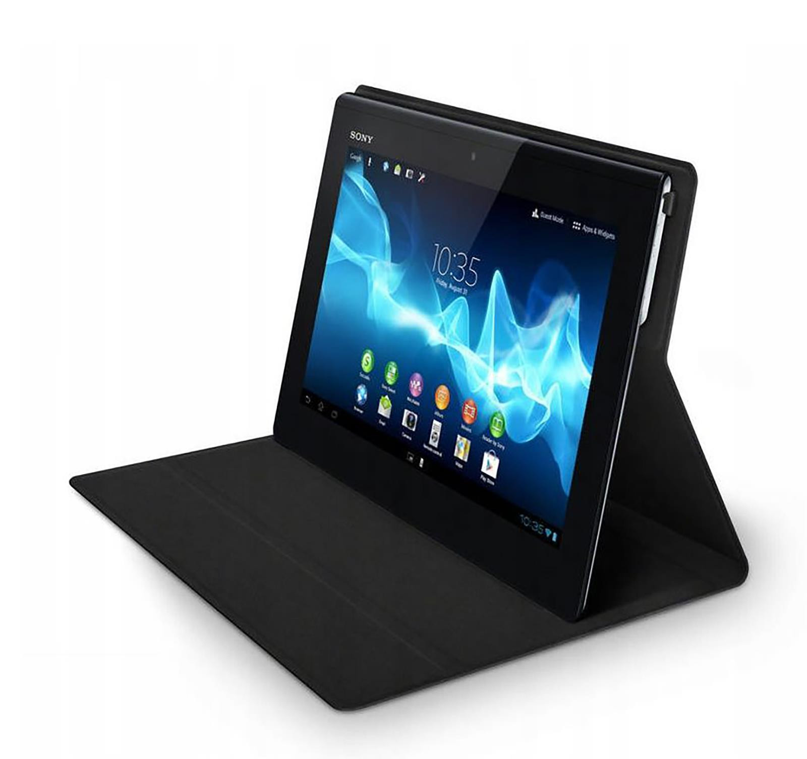 Sony SGPCV4H Custodia In Pelle Grigia Per Tablet Sony 10 Pollici - immagine 2