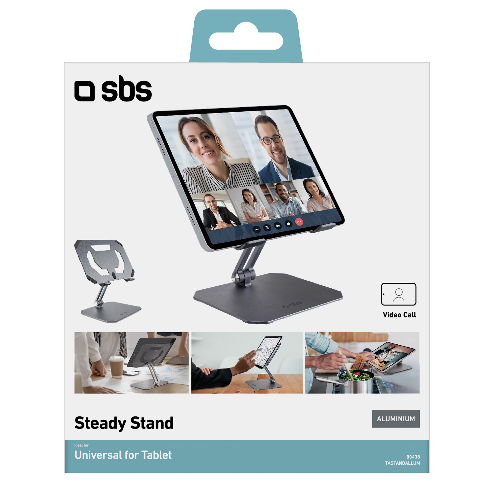 SBS TASTANDALLUM Supporto per Scrivania per Tablet Inclinabile - immagine 4