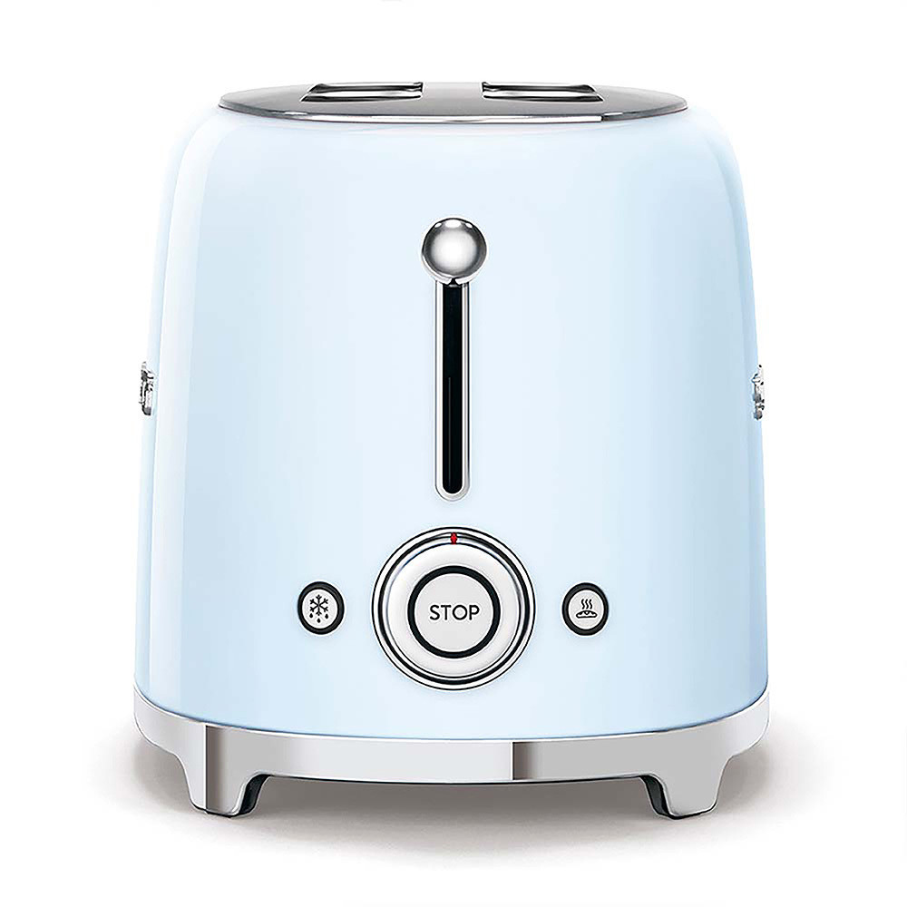 Smeg TSF01PBEU Azzurro Tostapane a 2 Scomparti 2 Fette 950W Stile Retro - immagine 4