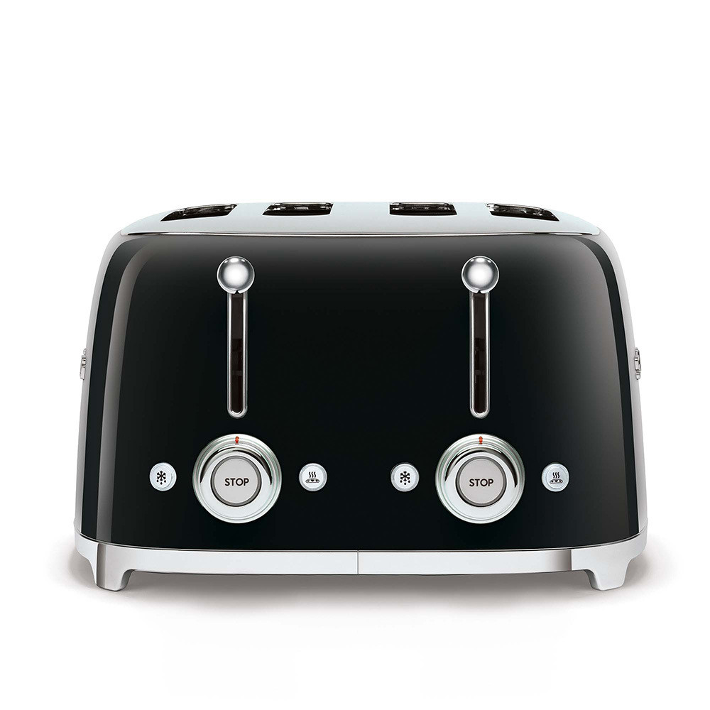 Smeg TSF03BLEU Nero Tostapane 2000W 6 Programmi 4 Scomparti - immagine 2