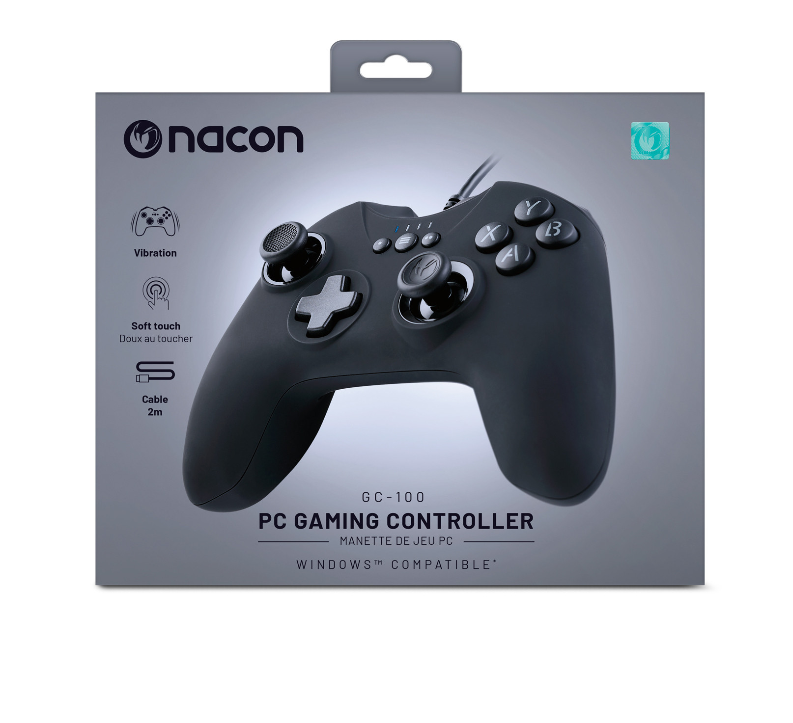 Nacon PCGC100XF Nero Joypad Per PC Gaming 100 - immagine 5
