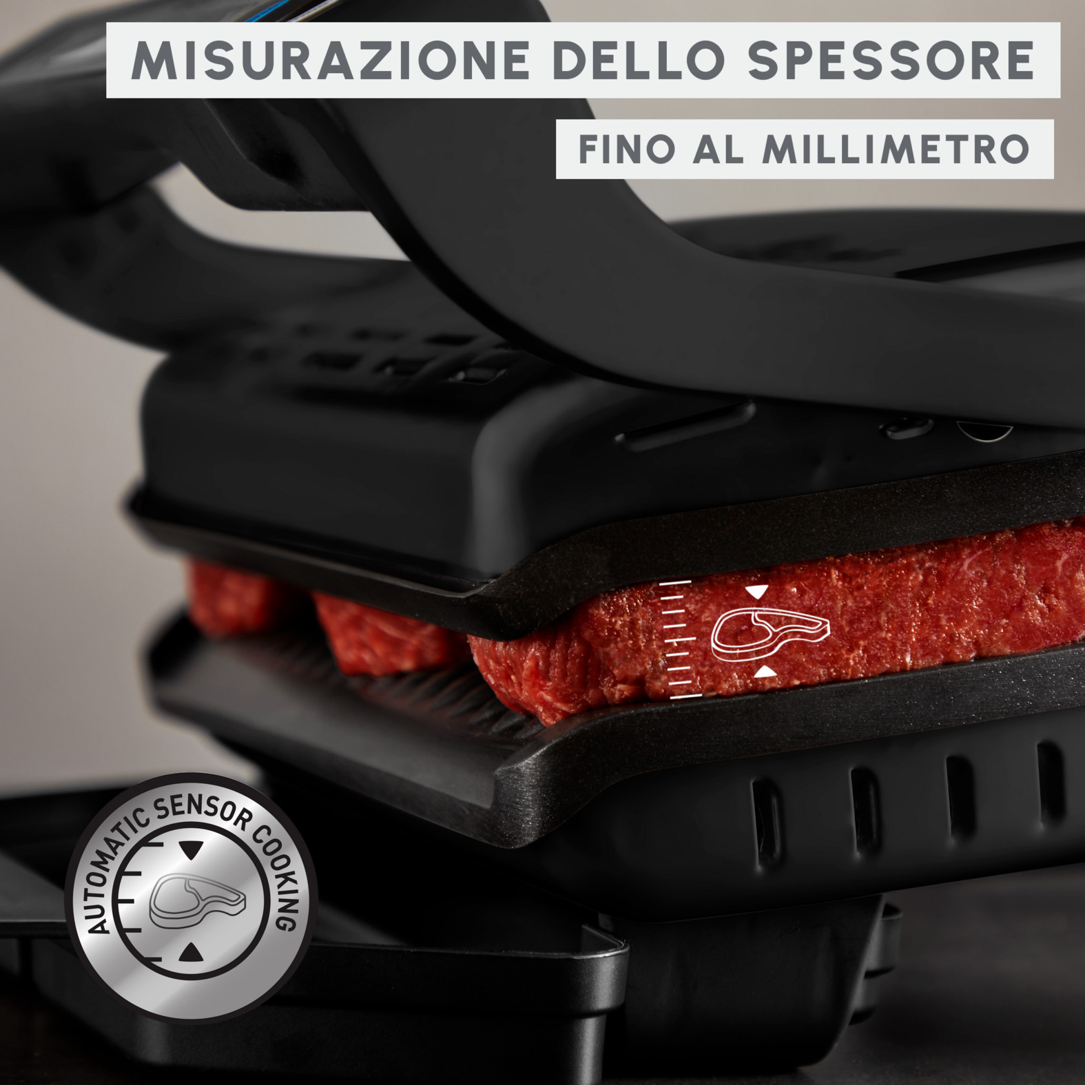 Moulinex GI727810 Optigrill Plus XL Black Bistecchiera 2000W - immagine 4