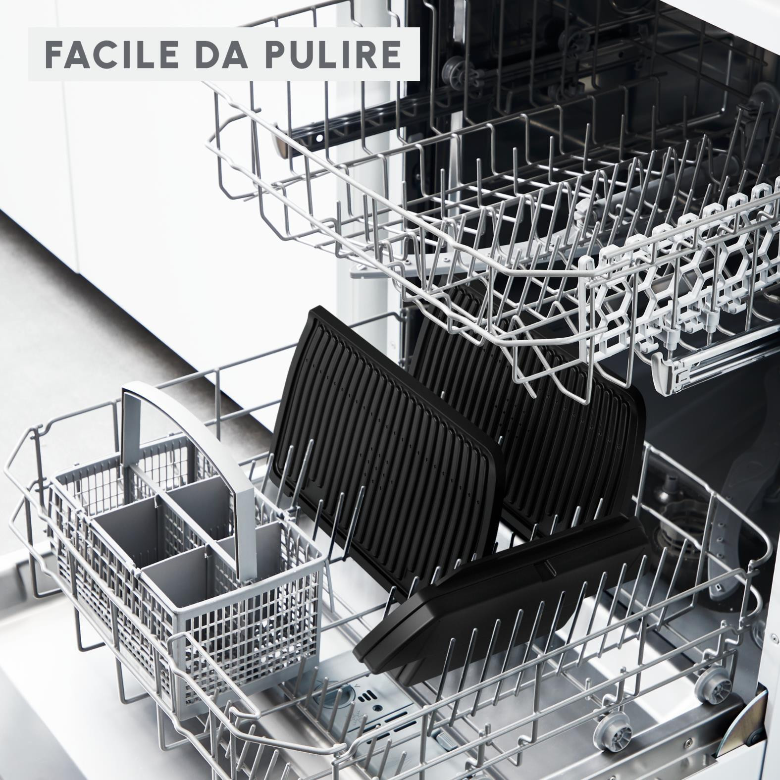 Moulinex GI717810 Optigrill Plus XL Black Bistecchiera 2000W - immagine 2