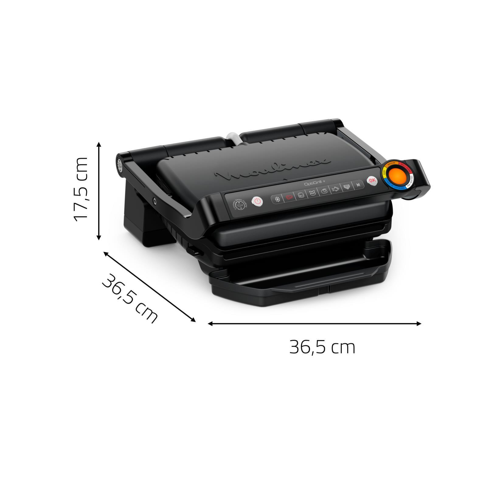 Moulinex GI717810 Optigrill Plus XL Black Bistecchiera 2000W - immagine 3
