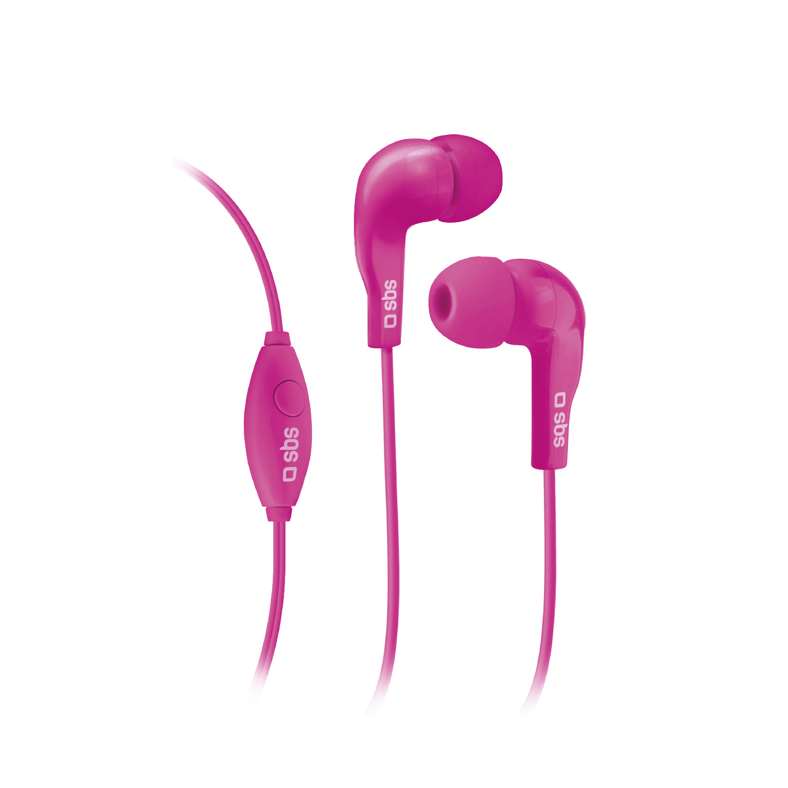 Sbs Blister Auricolare Rosa - immagine 2
