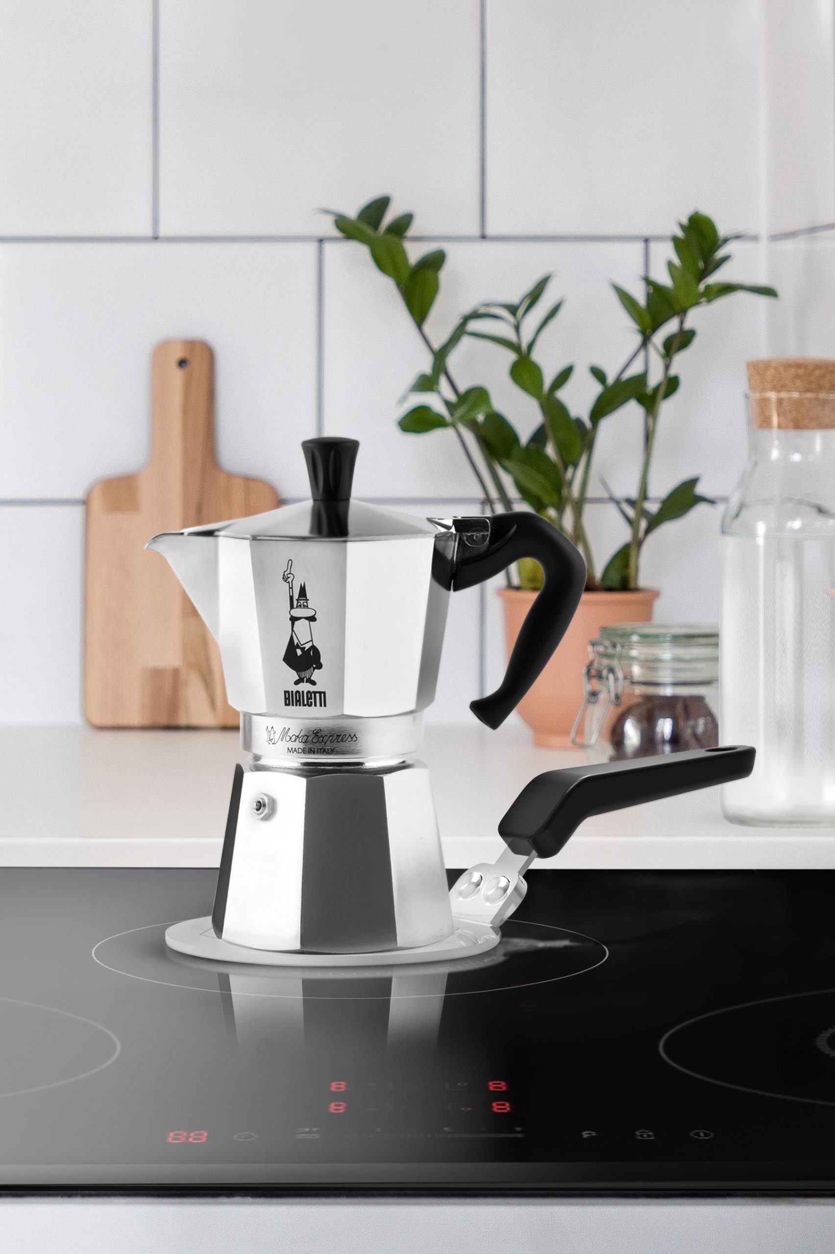 Bialetti DCDESIGN08 Adattatore Piattello per Piani ad Induzione per Moka - immagine 3
