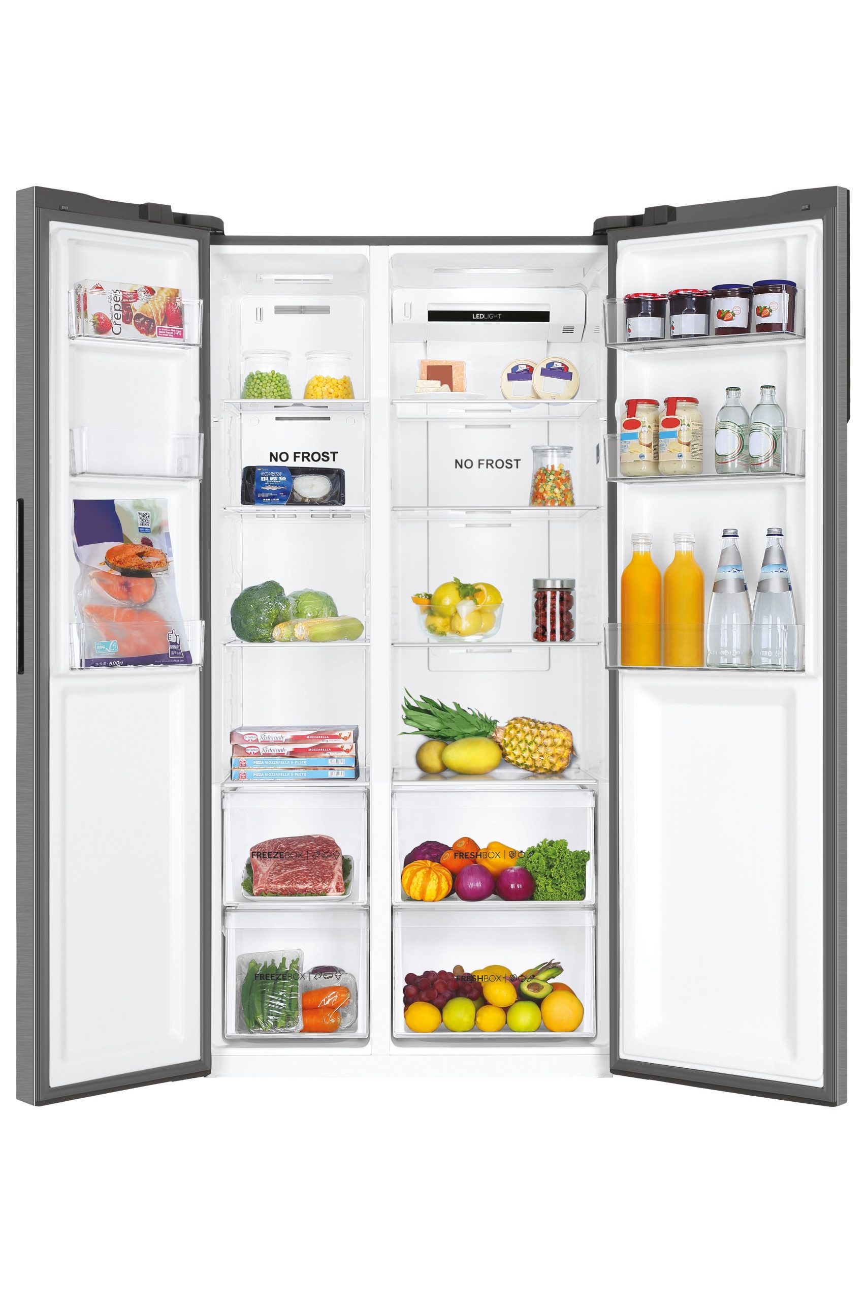 Haier HSR3918ENPG Frigorifero Side By Side 528 Litri Nofrost - immagine 4