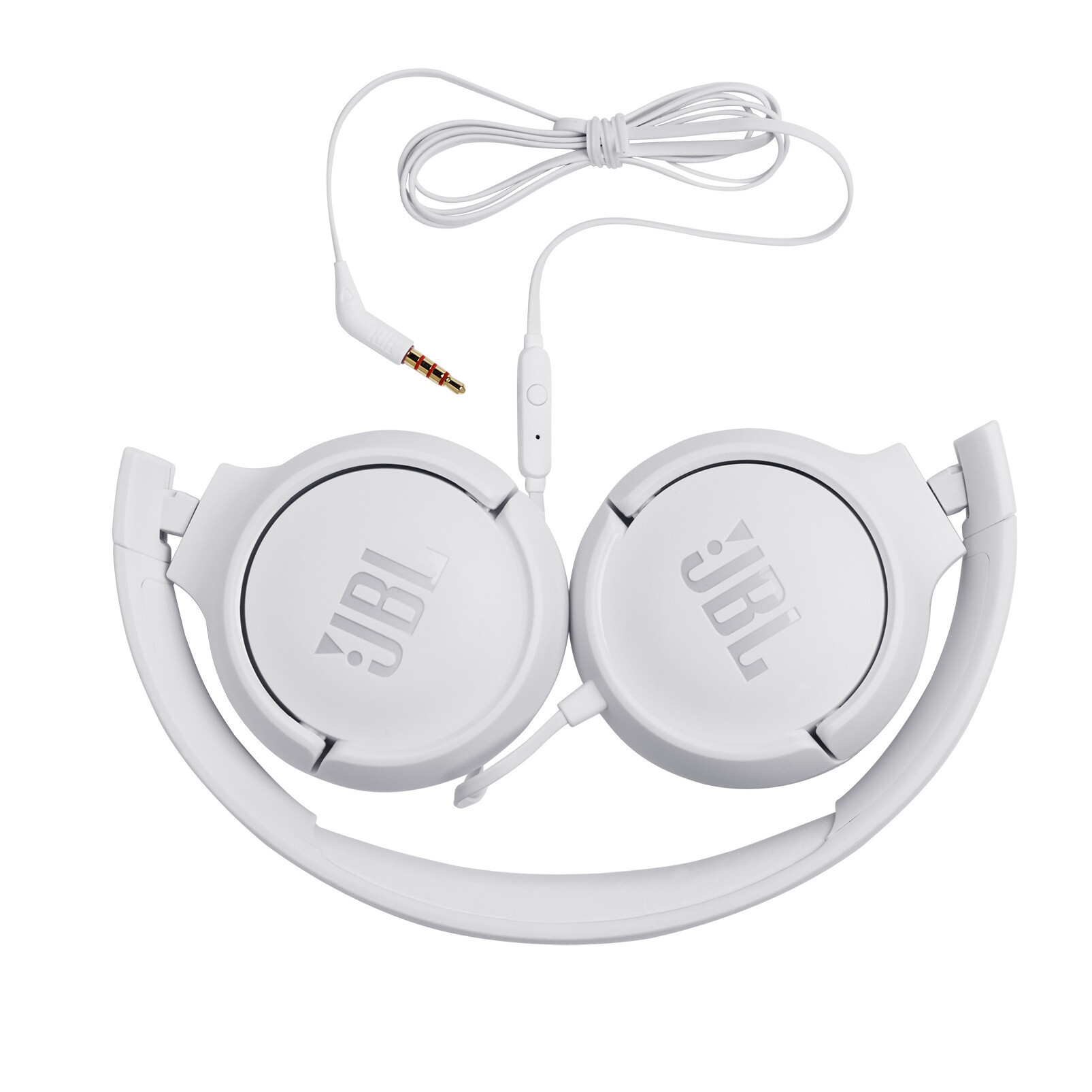 JBL Tune 500 White Cuffia Archetto con Cavo e Microfono jack da 3.5mm - immagine 2