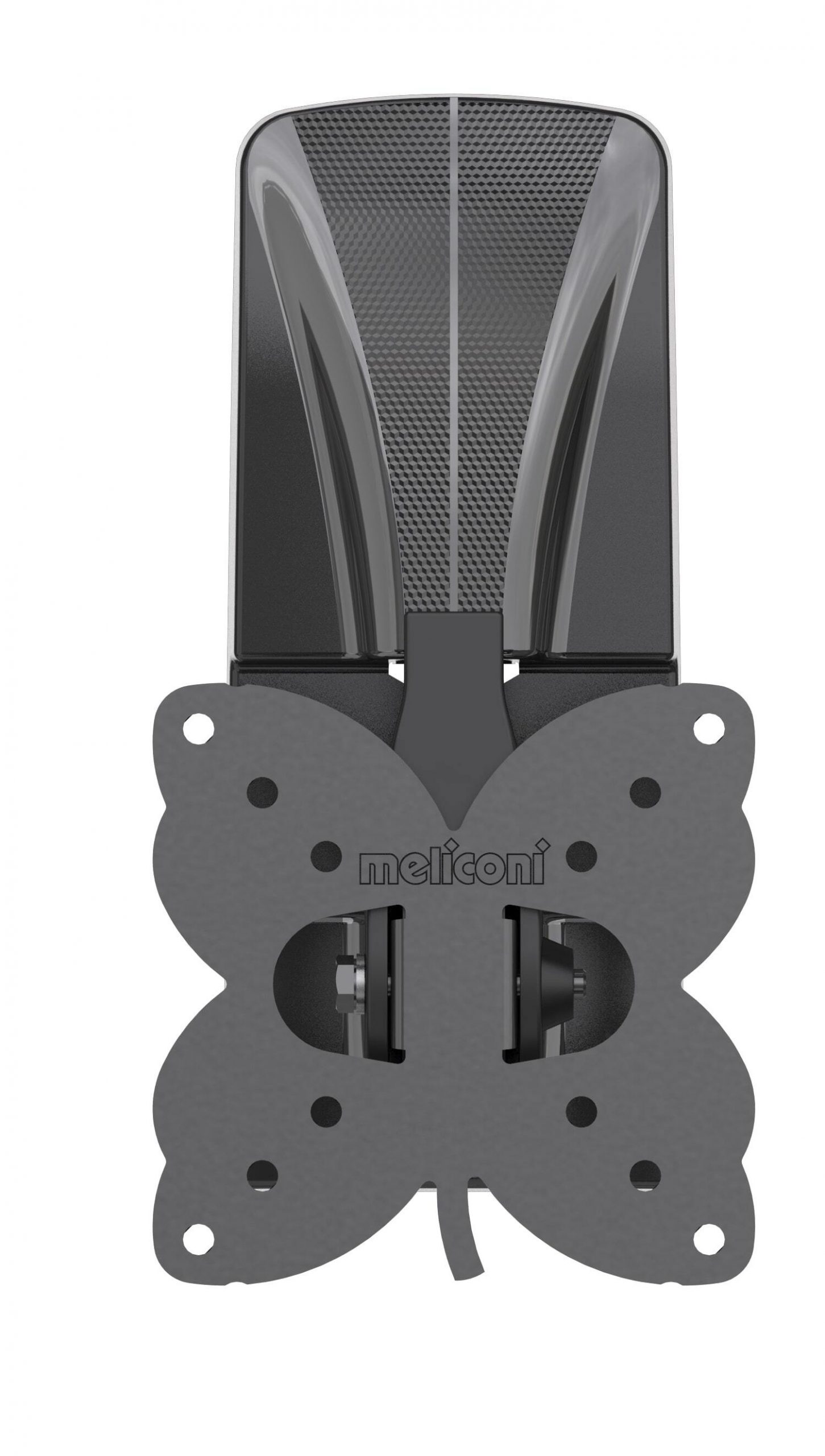 Meliconi Slimstyle Plus 100 SDR CG Supporto TV Doppio Braccio 32 Pollici Max20KG - immagine 3