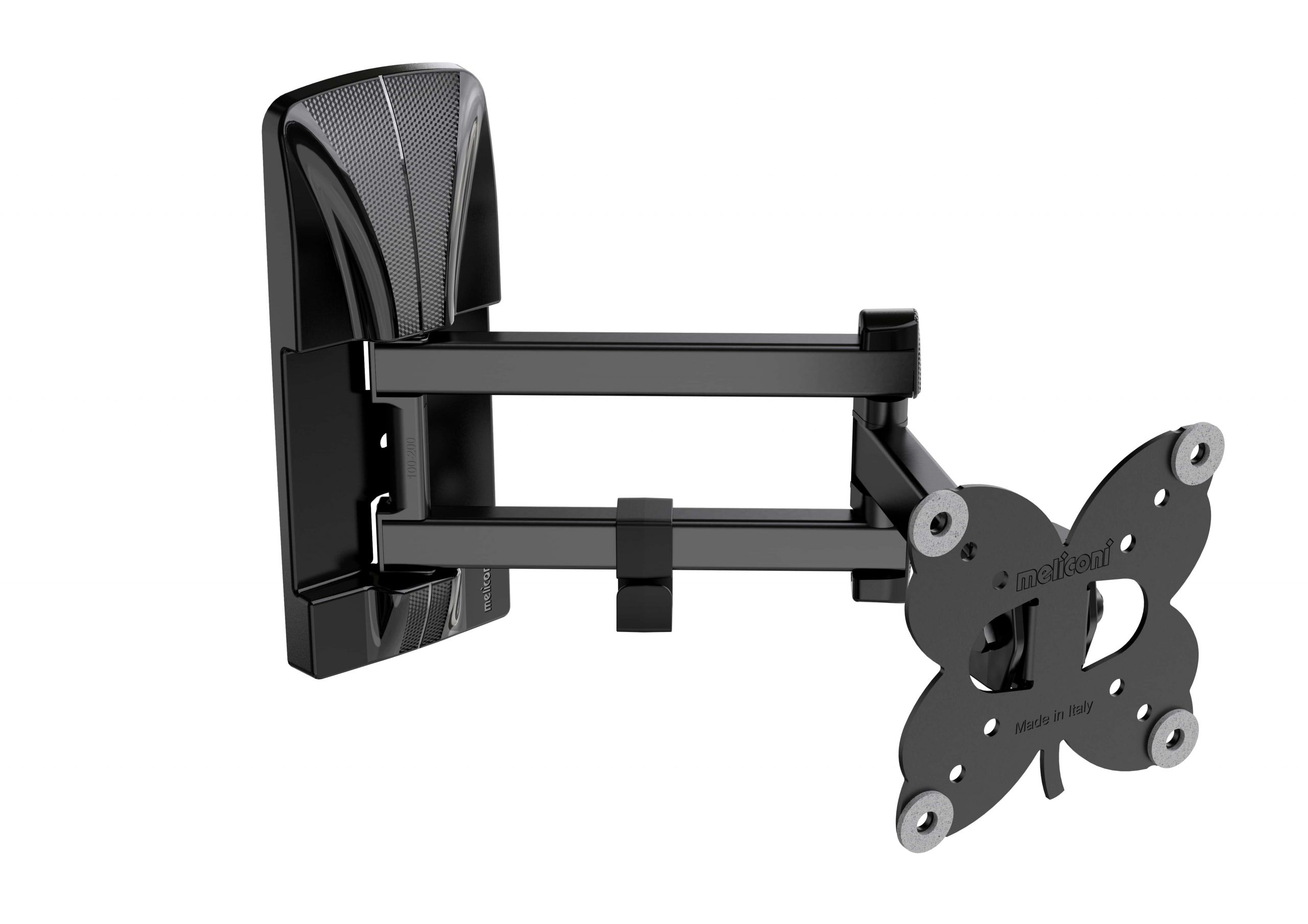 Meliconi Slimstyle Plus 100 SDR CG Supporto TV Doppio Braccio 32 Pollici Max20KG - immagine 6