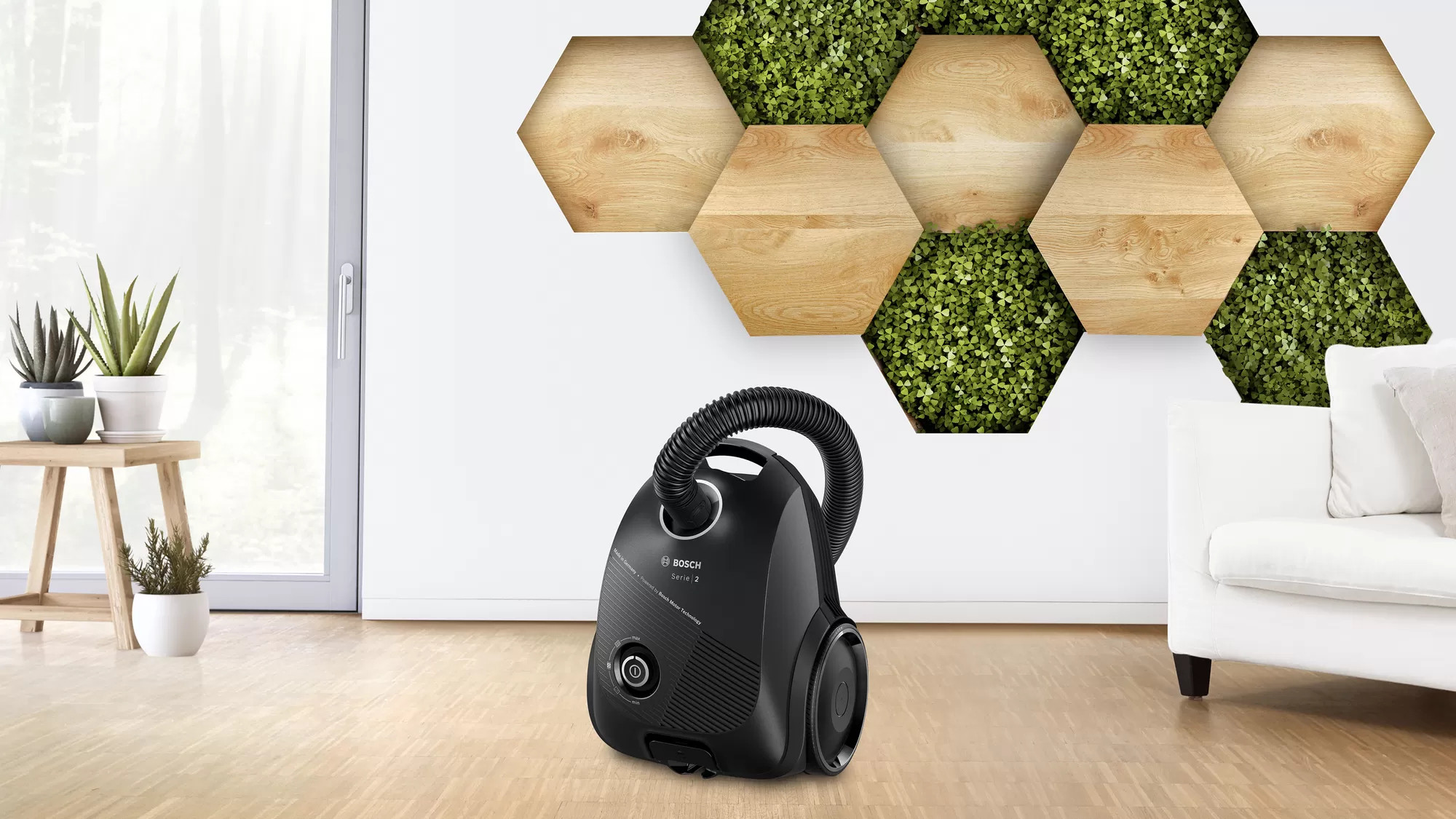 Bosch BGLS2BA1 Nero Aspirapolvere con Sacco 600W Capacita 3.5 Litri - immagine 6