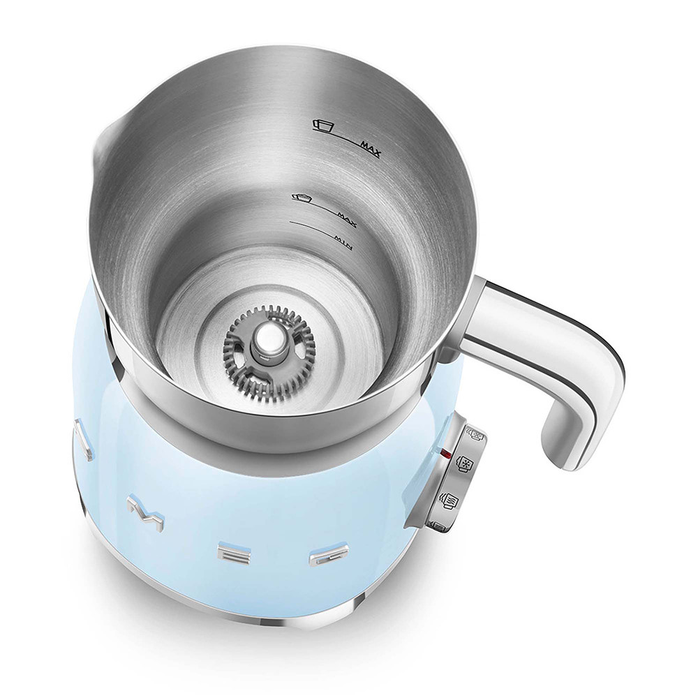 Smeg MFF11PBEU Montalatte Induzione Capacita 600ml Riscaldamento 250ml Montatura - immagine 5