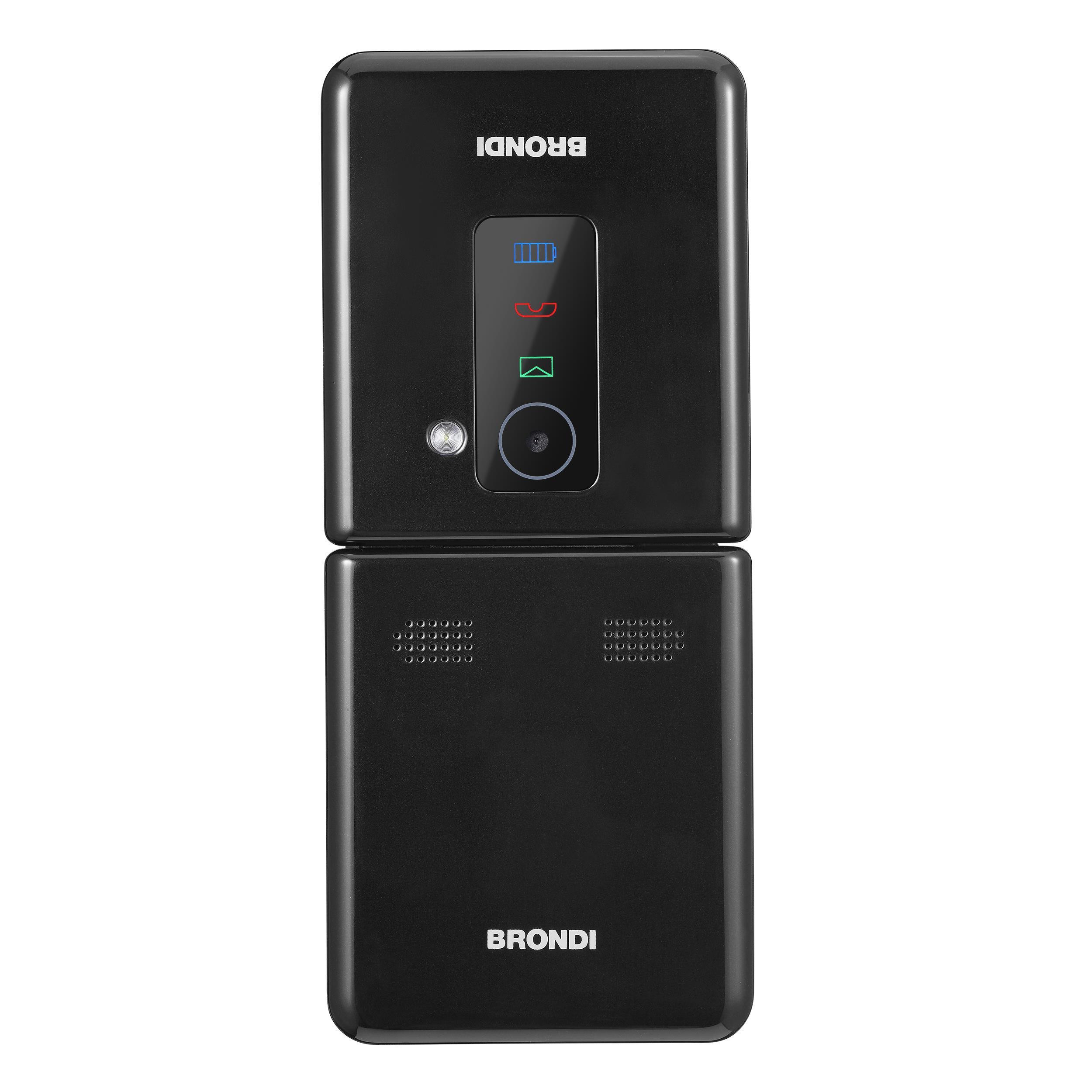 Brondi Flipper Nero Cellulare Flip Dualsim Display 2.4 Pollici - immagine 3