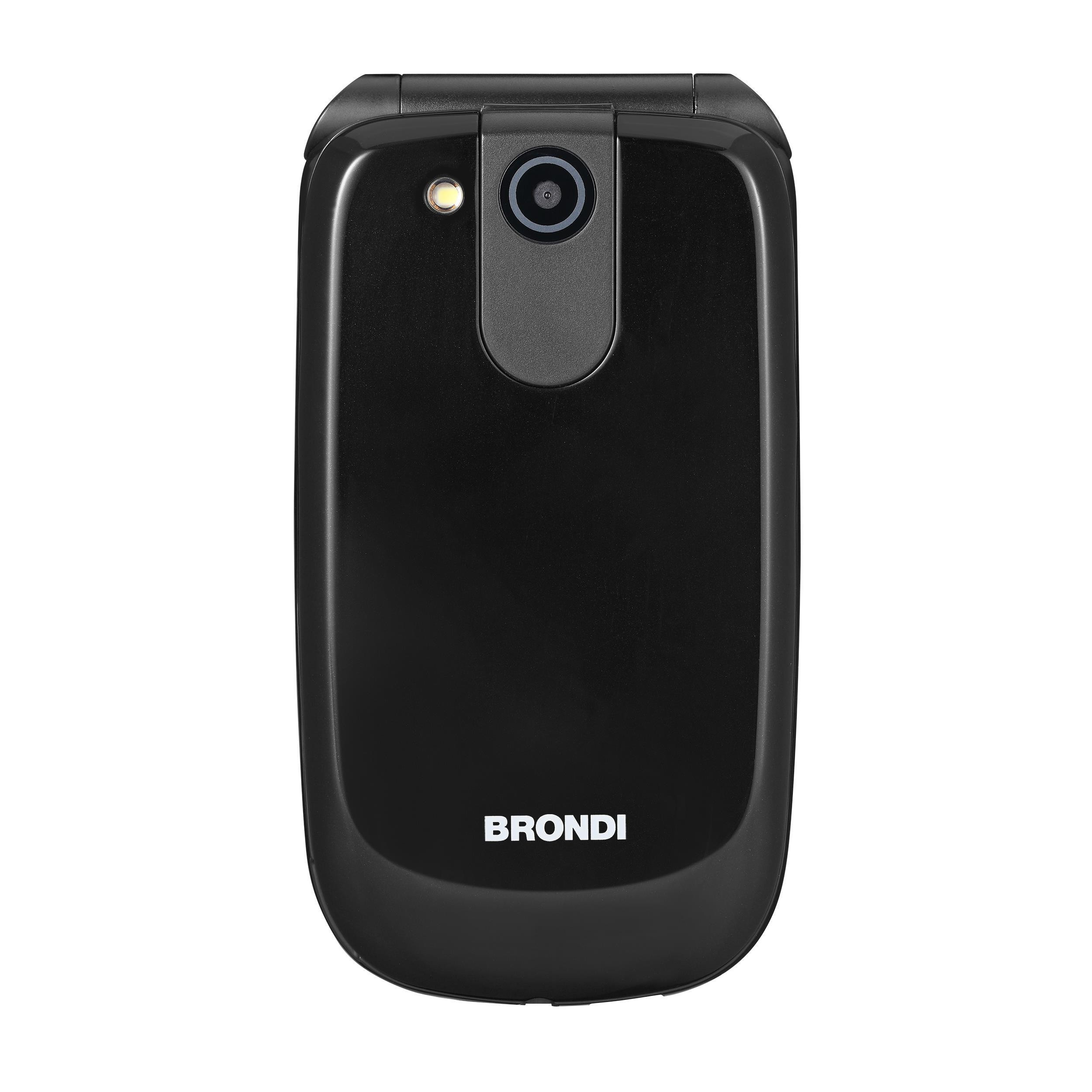 Brondi Raptor Nero Cellulare Flip Dual Sim Display 2.8 Pollici a Colori - immagine 2