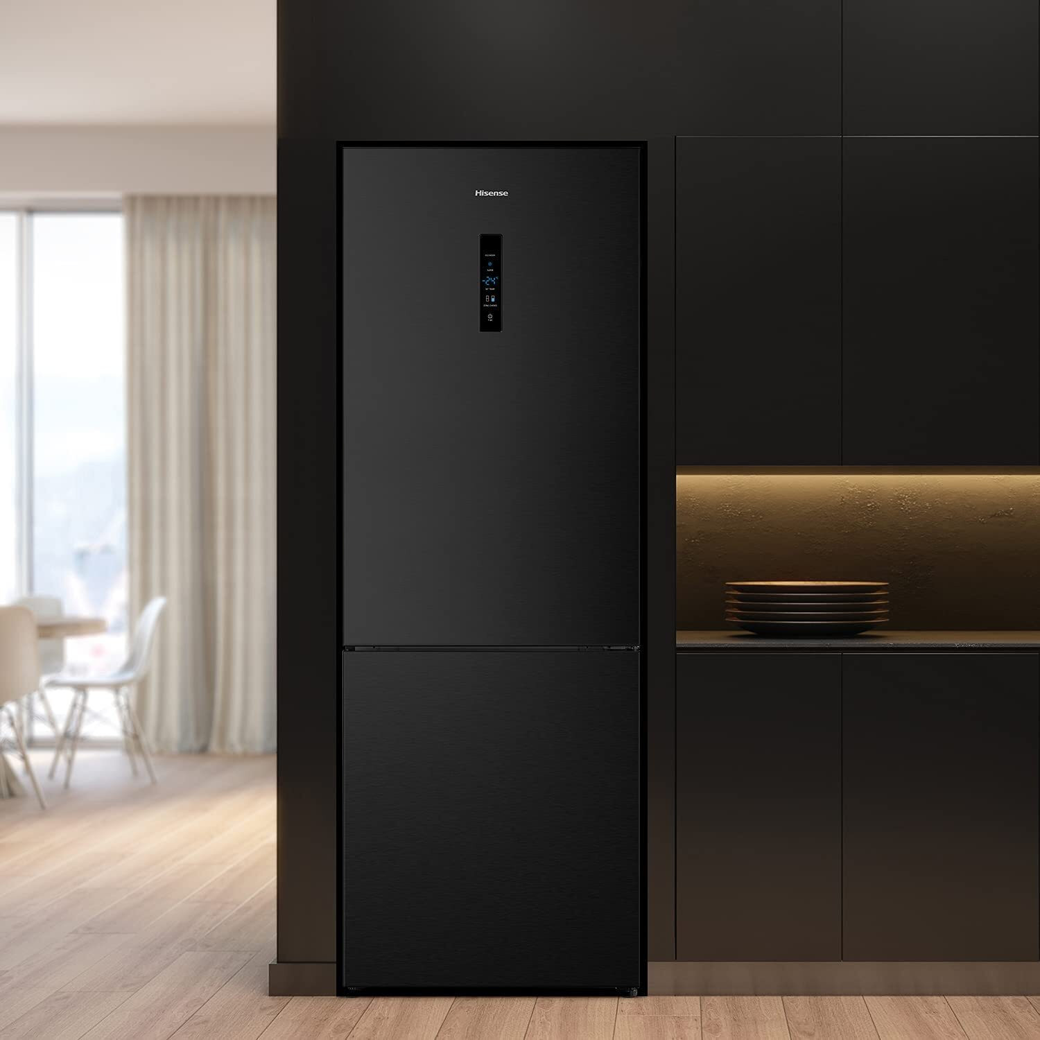 Hisense RB645N4BFE Frigorifero Combinato 495 Litri Nofrost Larghezzza 70cm - immagine 2