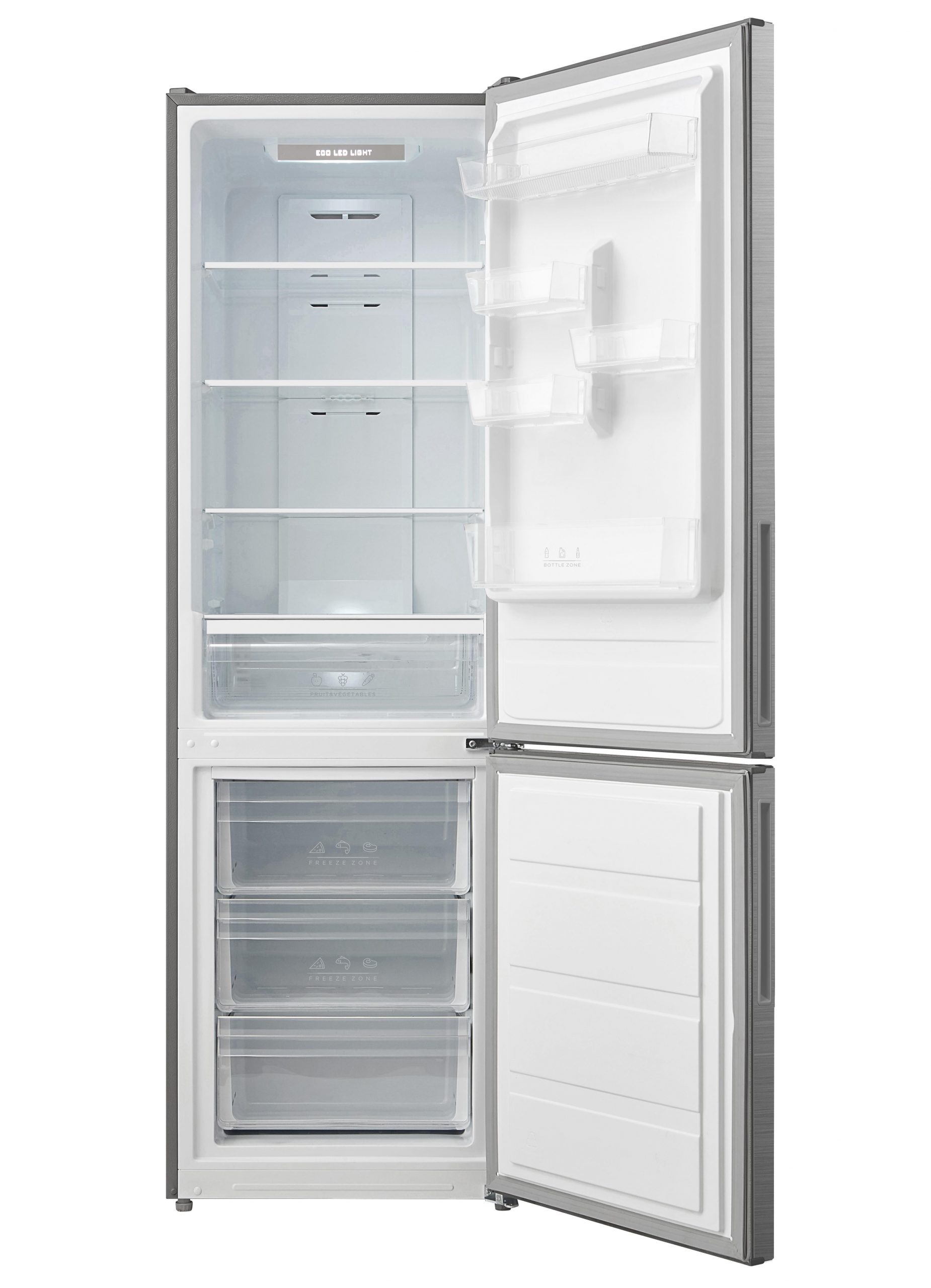 Ocean OCC400INEDE Frigorifero Combinato Inox 310 Litri con Display - immagine 2