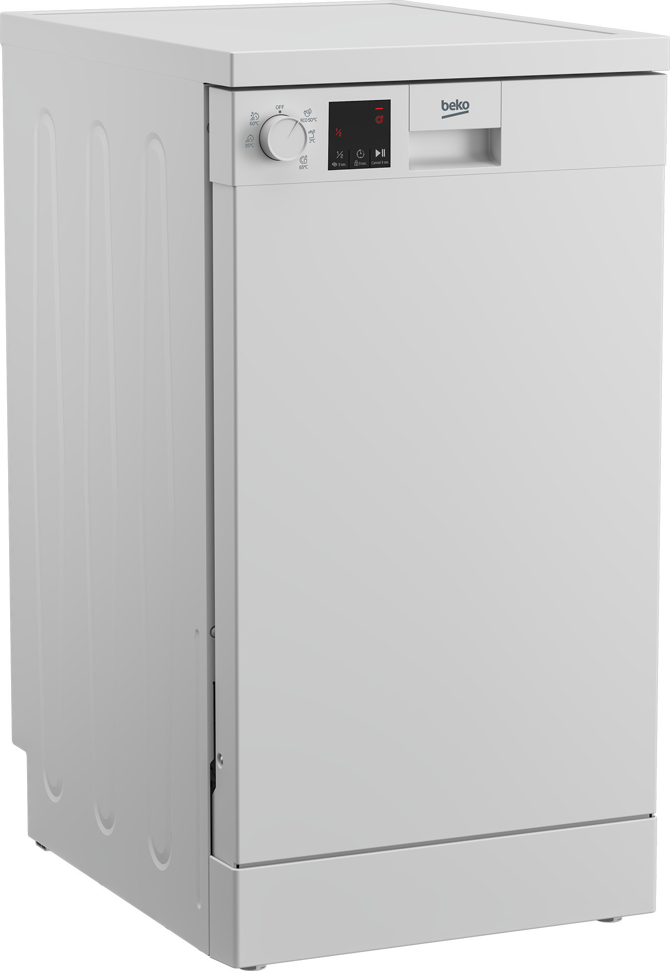 Beko DVS05024W Lavastoviglie Libera Installazione Stretta 45CM 10 Coperti - immagine 2