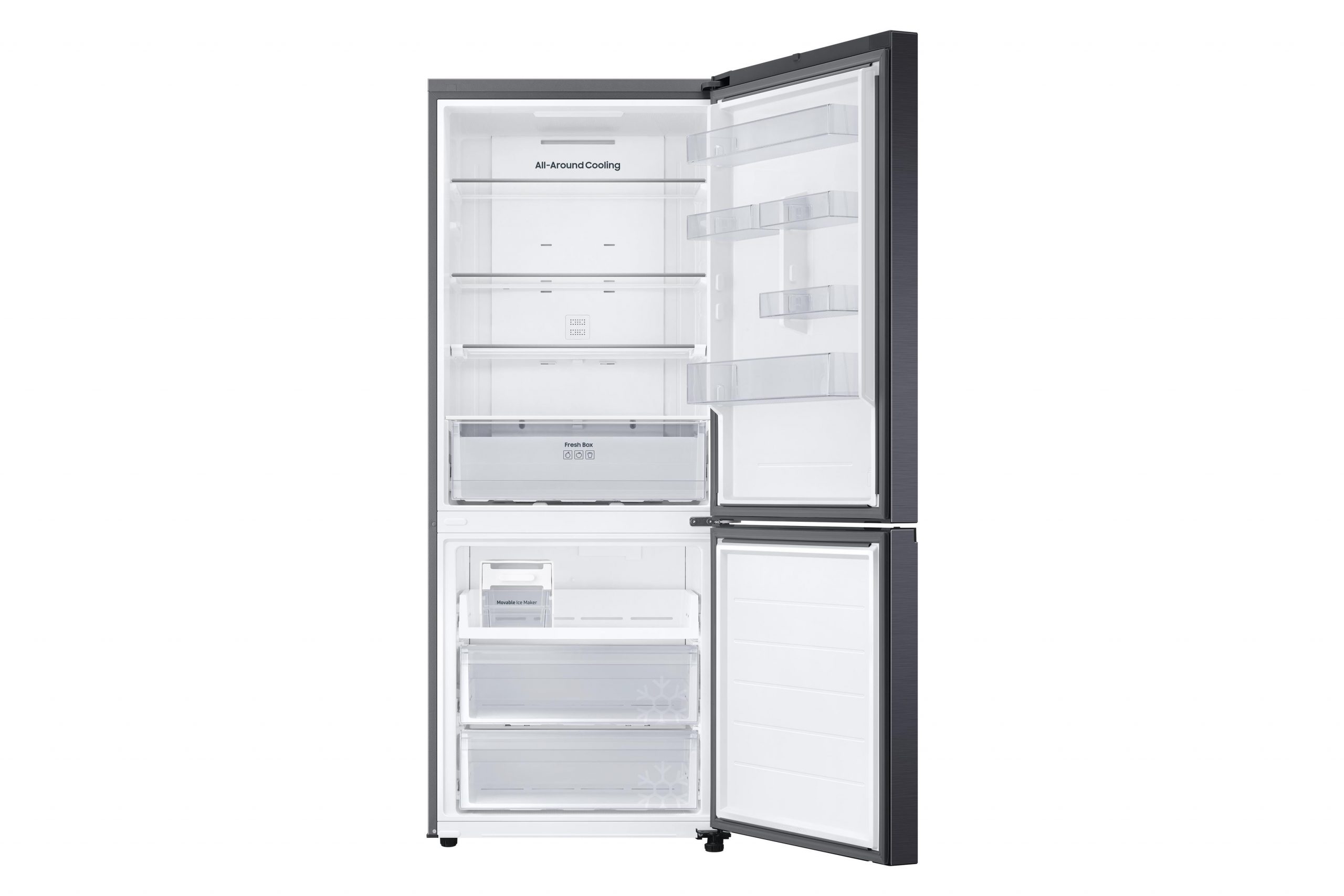 Samsung RB50DG601EB1EF Black Inox Frigorifero Combinato 508 LT Wi-Fi Largo 75CM - immagine 2