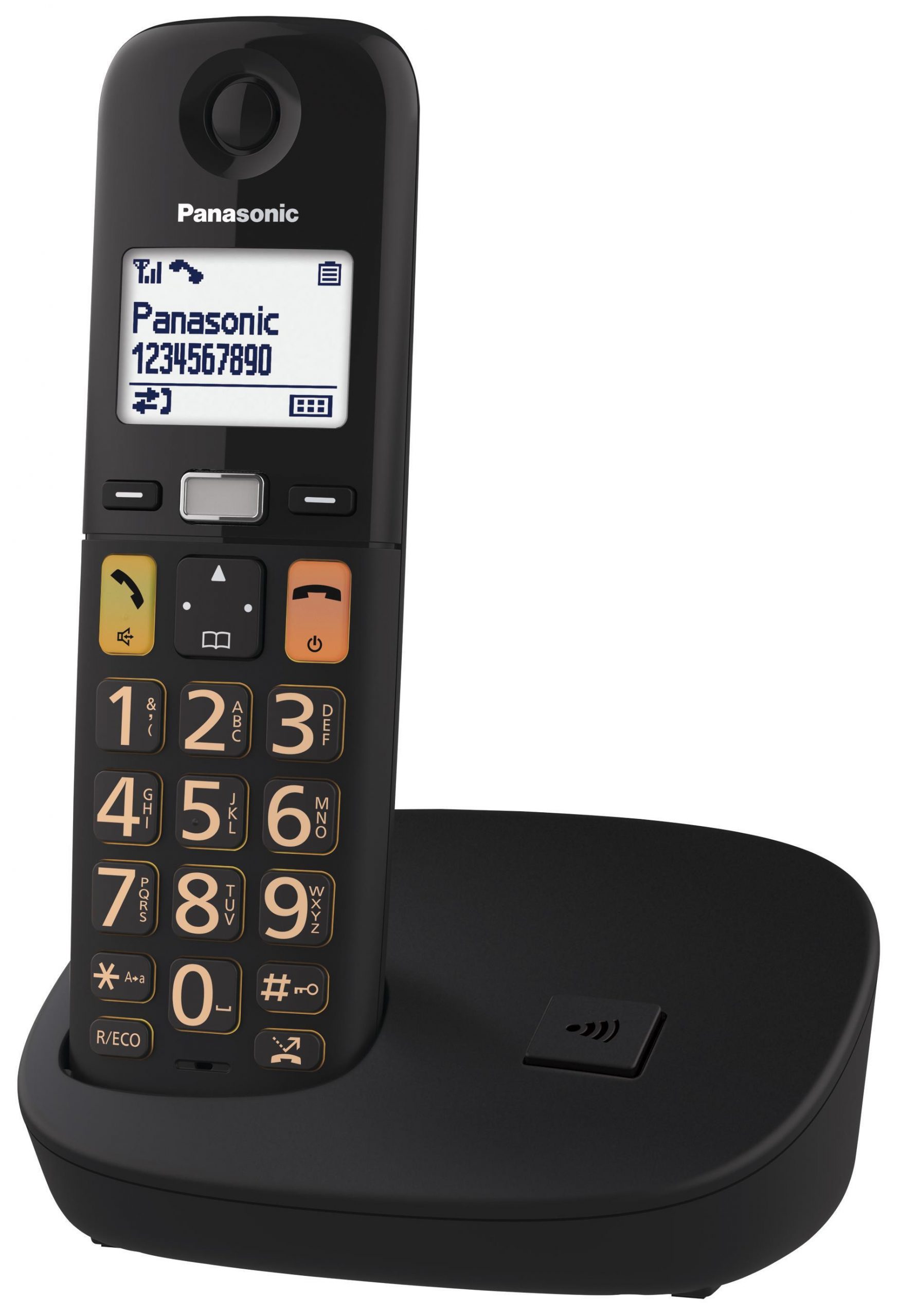 Panasonic KXTGU110EXB Nero Telefono Cordless Senza Segreteria - immagine 6
