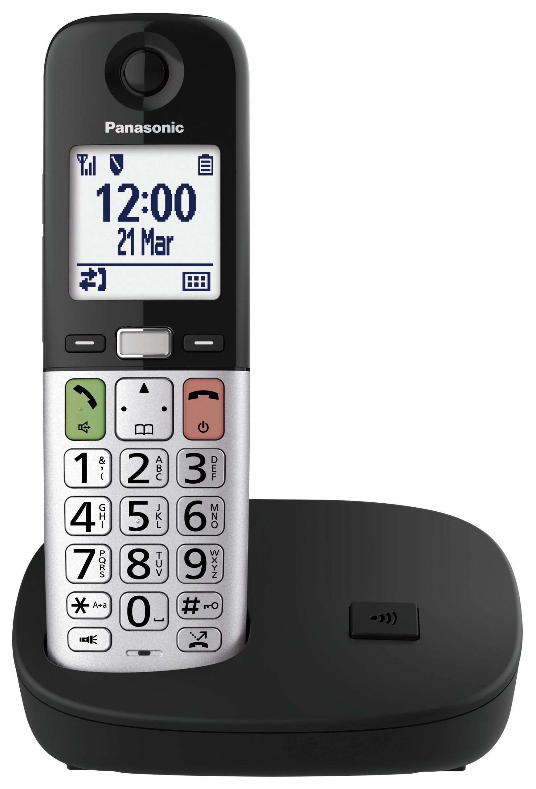 Panasonic KXTGU410EXB Nero Telefono Cordless Senza Segreteria - immagine 3