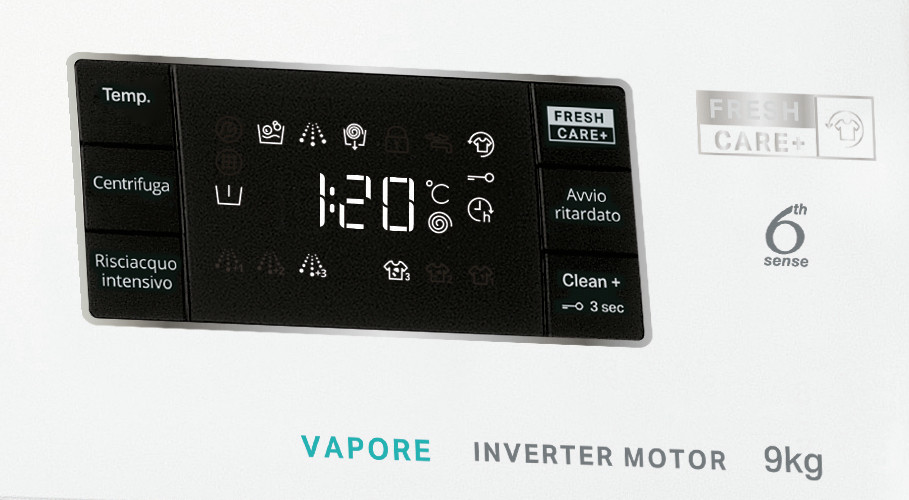 Whirlpool FFBR9629BSVIT Lavatrice Carica Frontale 9 Kg 1200 Giri Inverter - immagine 3