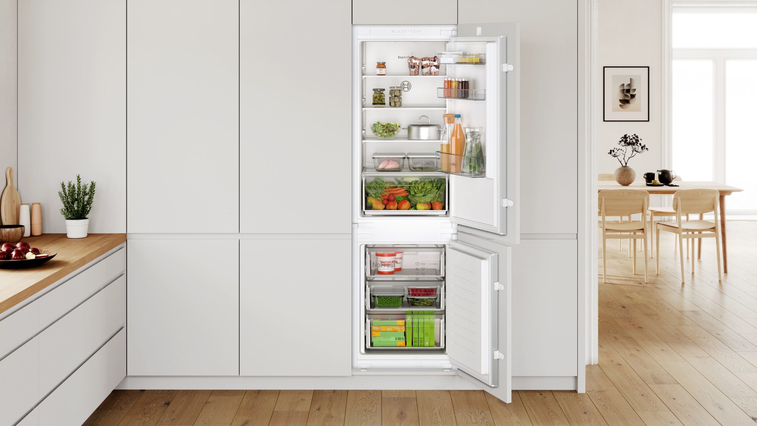 Bosch KIN86NSE0 Frigorifero Combinato da Incasso 260LT Altezza 177CM No Frost - immagine 6