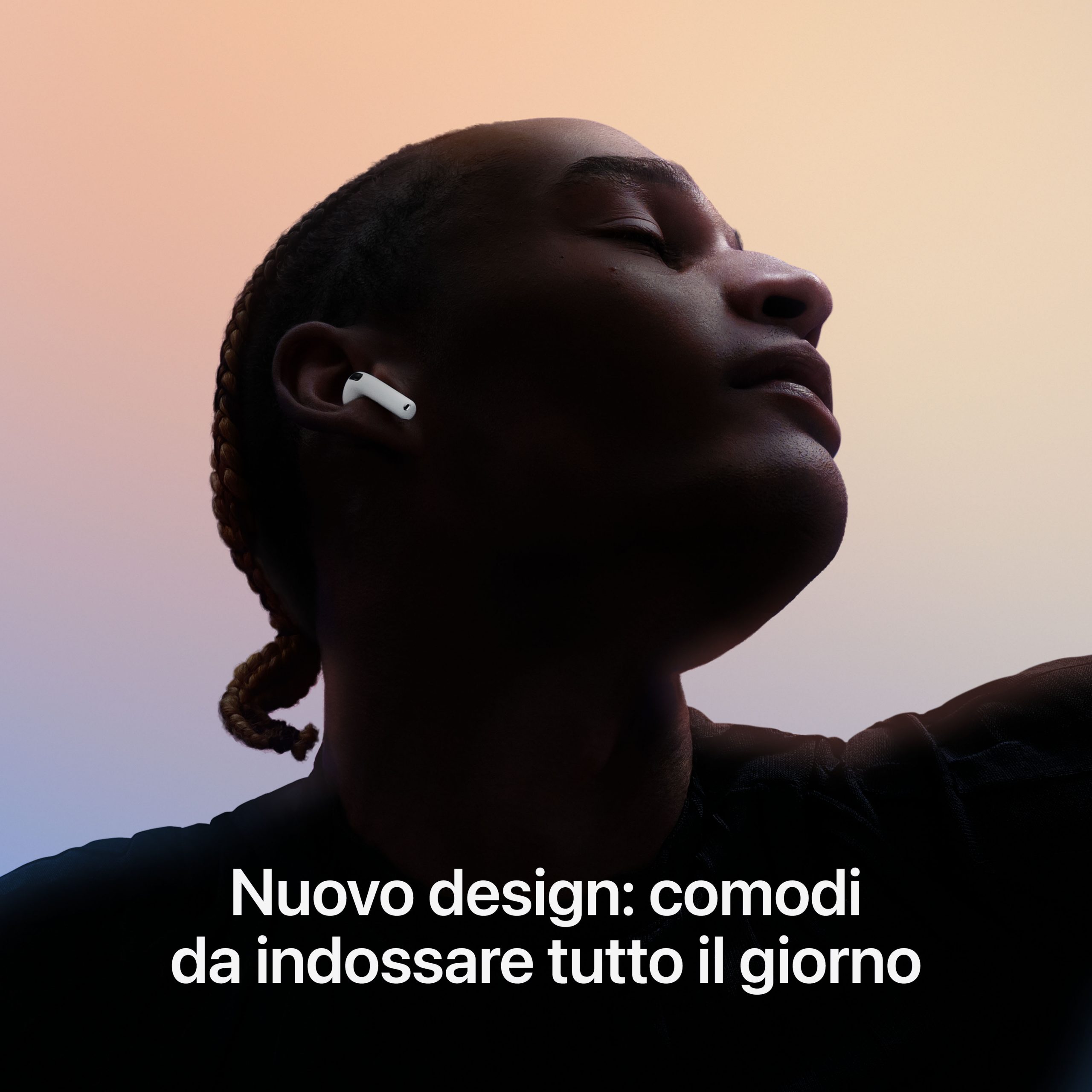 Apple MXP63ZMA AirPods 4 con Auricolari Bluetooth con Custodia di Ricarica - immagine 3