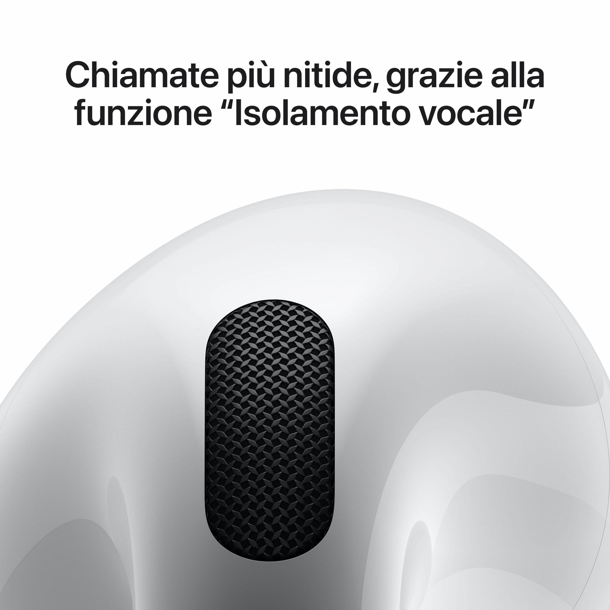 Apple MXP63ZMA AirPods 4 con Auricolari Bluetooth con Custodia di Ricarica - immagine 5