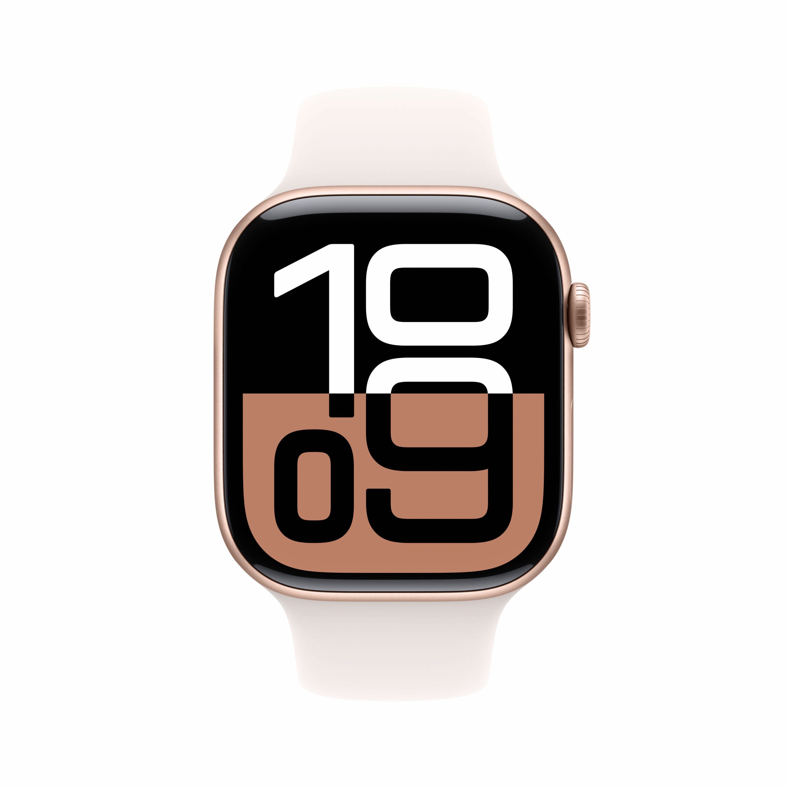 Apple MWWU3QLA Apple Watch 10 Alluminio Rose Gold Smartwatch 46MM GPS Sportband - immagine 2