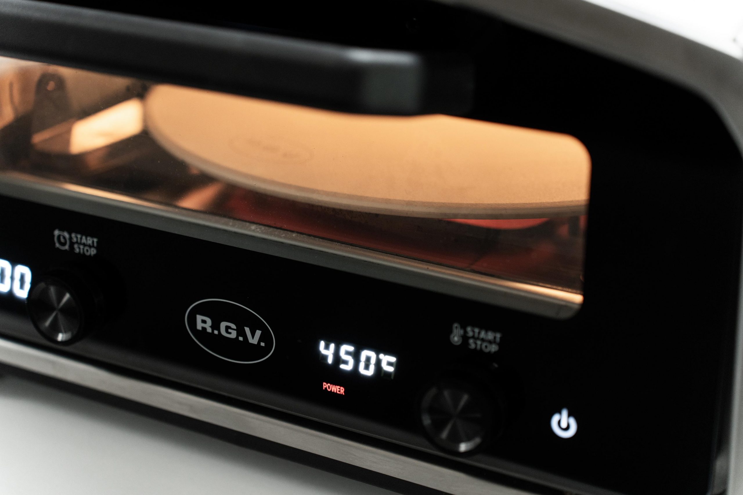 RGV Vulcano Forno Pizza Elettrico 2100W Temperatura Max 450 Gradi - immagine 5