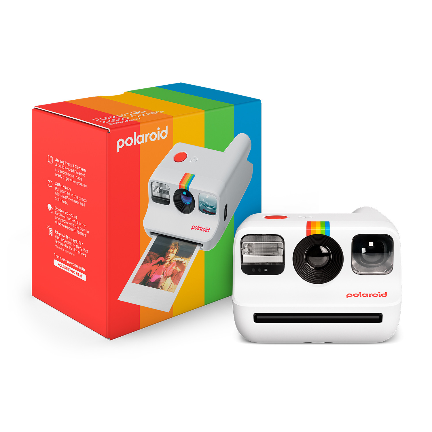 Polaroid Go Generation 2 White Fotocamera Analogica Istantanea - immagine 5