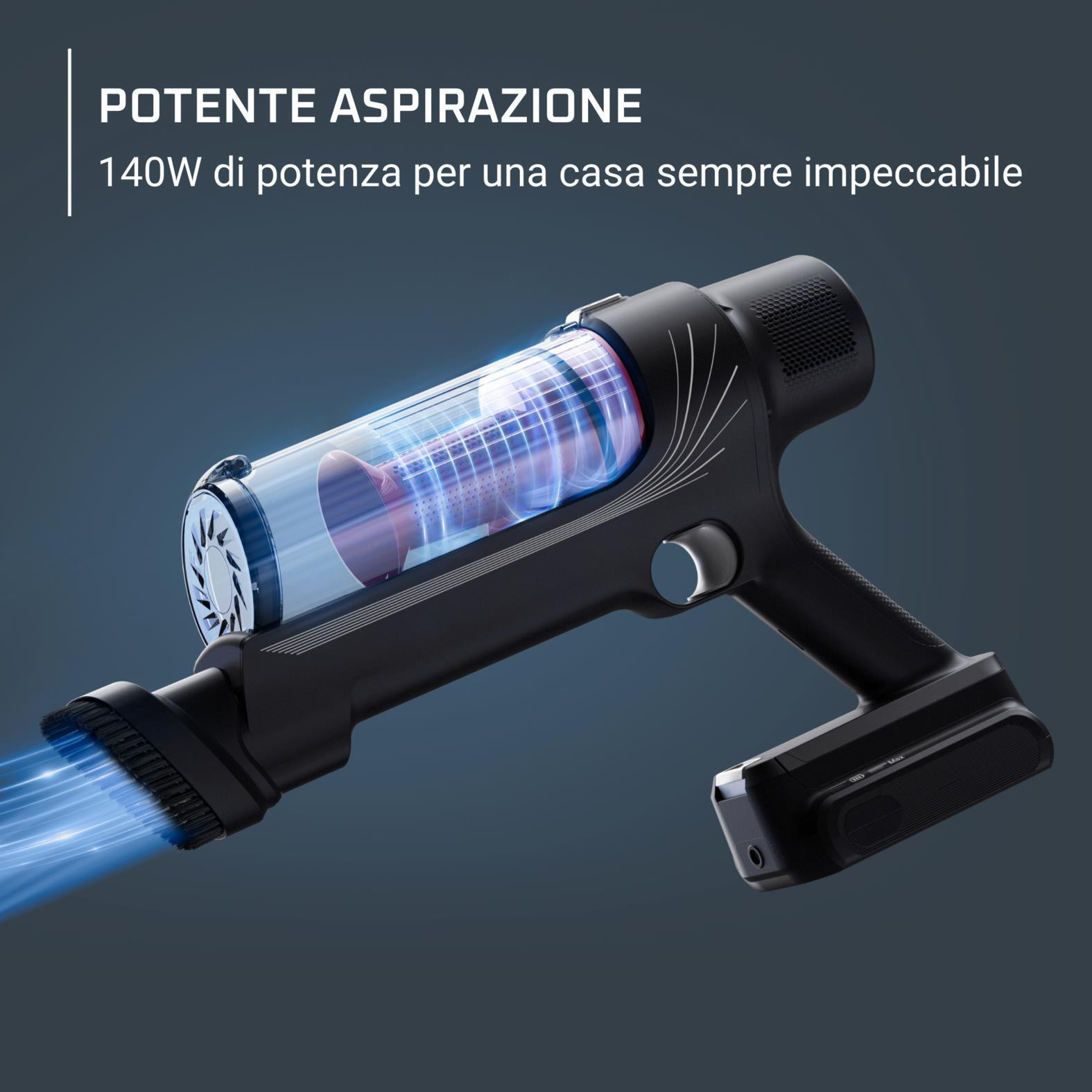 Rowenta X-Pert 7.60 Red RH6A71 Scopa Ricaricabile Senza Sacco 2in1 0.44lt 18v - immagine 2