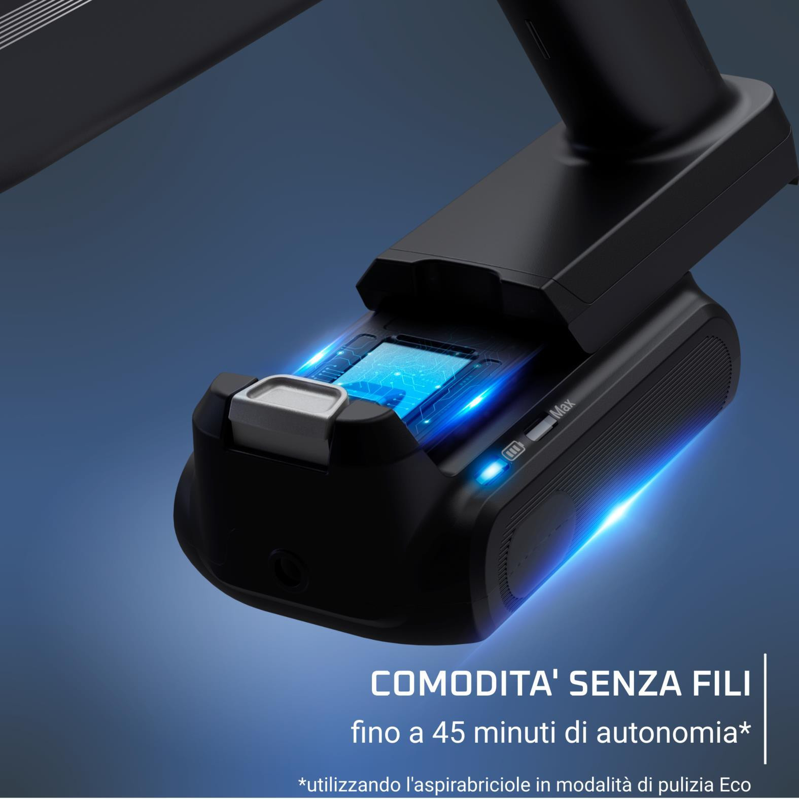 Rowenta X-Pert 7.60 Red RH6A71 Scopa Ricaricabile Senza Sacco 2in1 0.44lt 18v - immagine 4