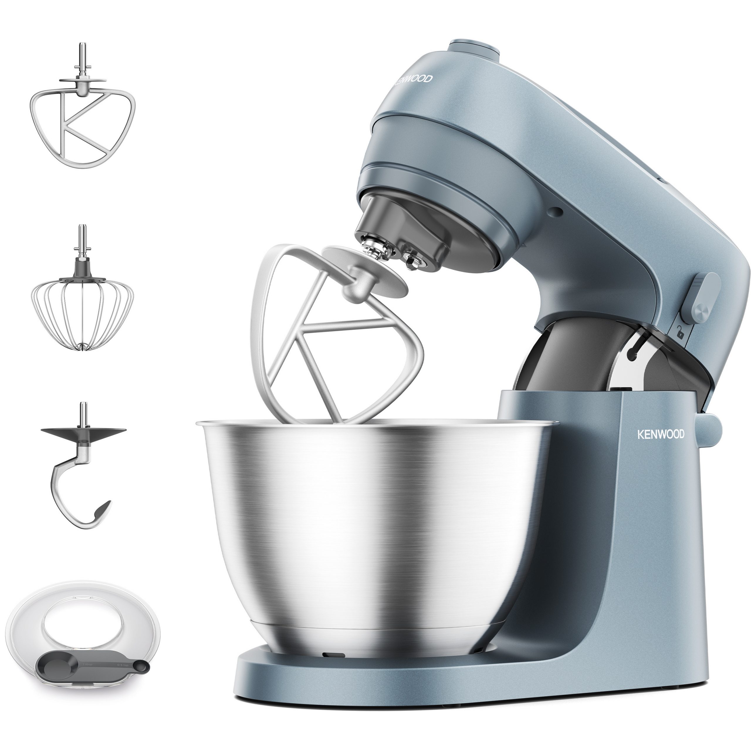 Kenwood GO KZM35000GY Impastatrice Planetaria 800w 4Litri Ciotola Inox - immagine 3