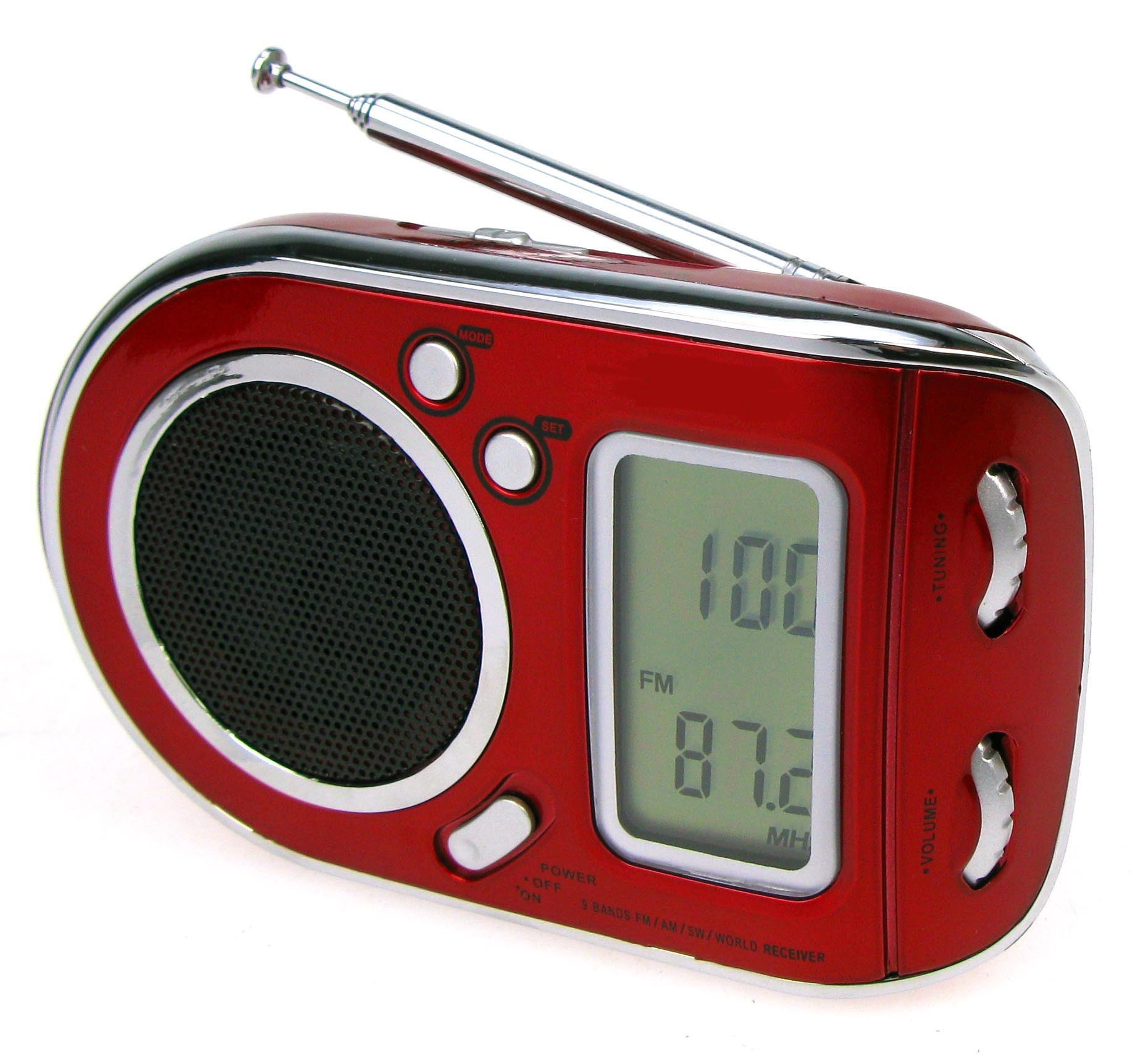 Majestic RT21M Rosso Radio Portatile Multibanda AM-FM-SW - immagine 3